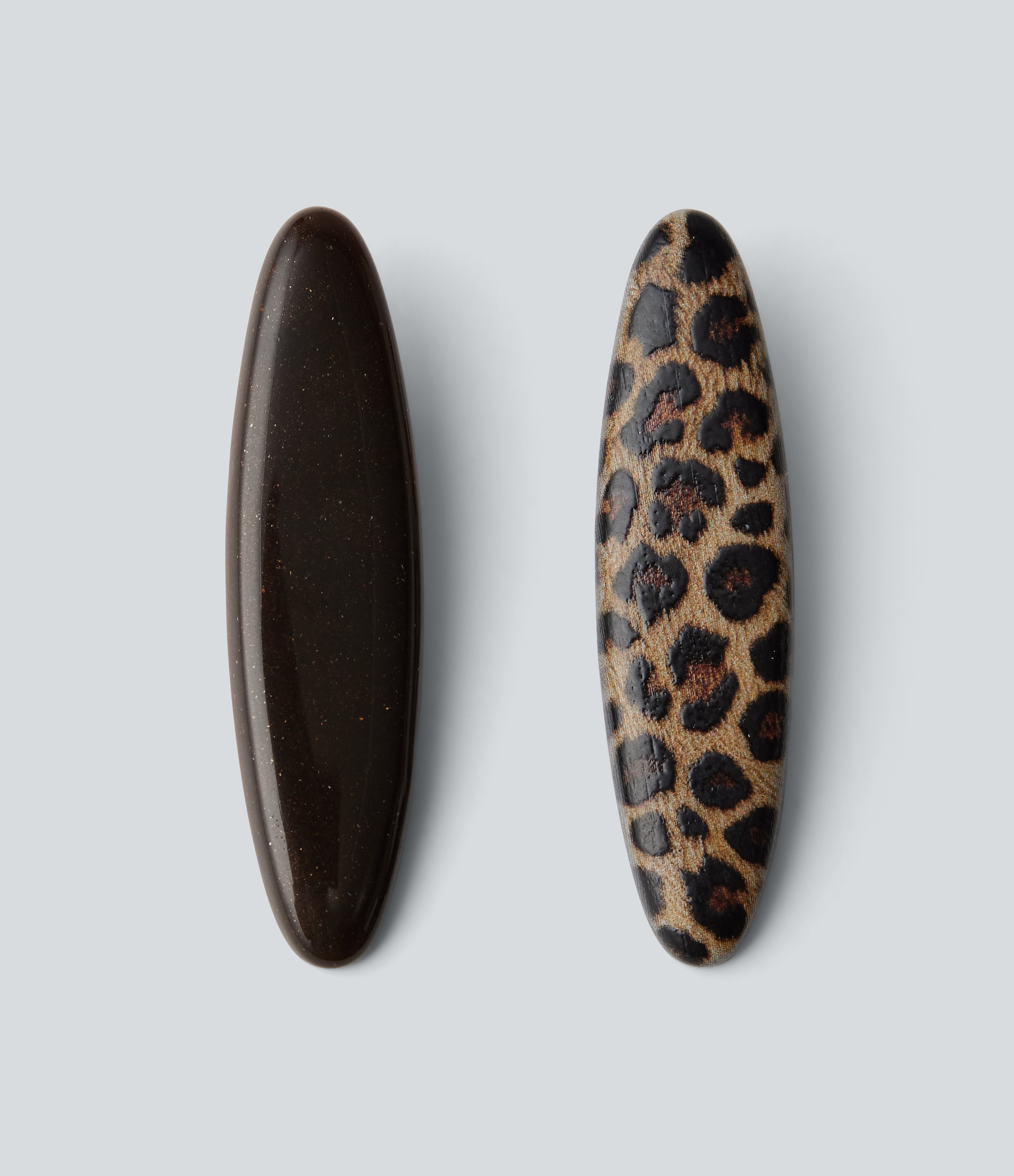 Ensemble de barrettes à cheveux léopard