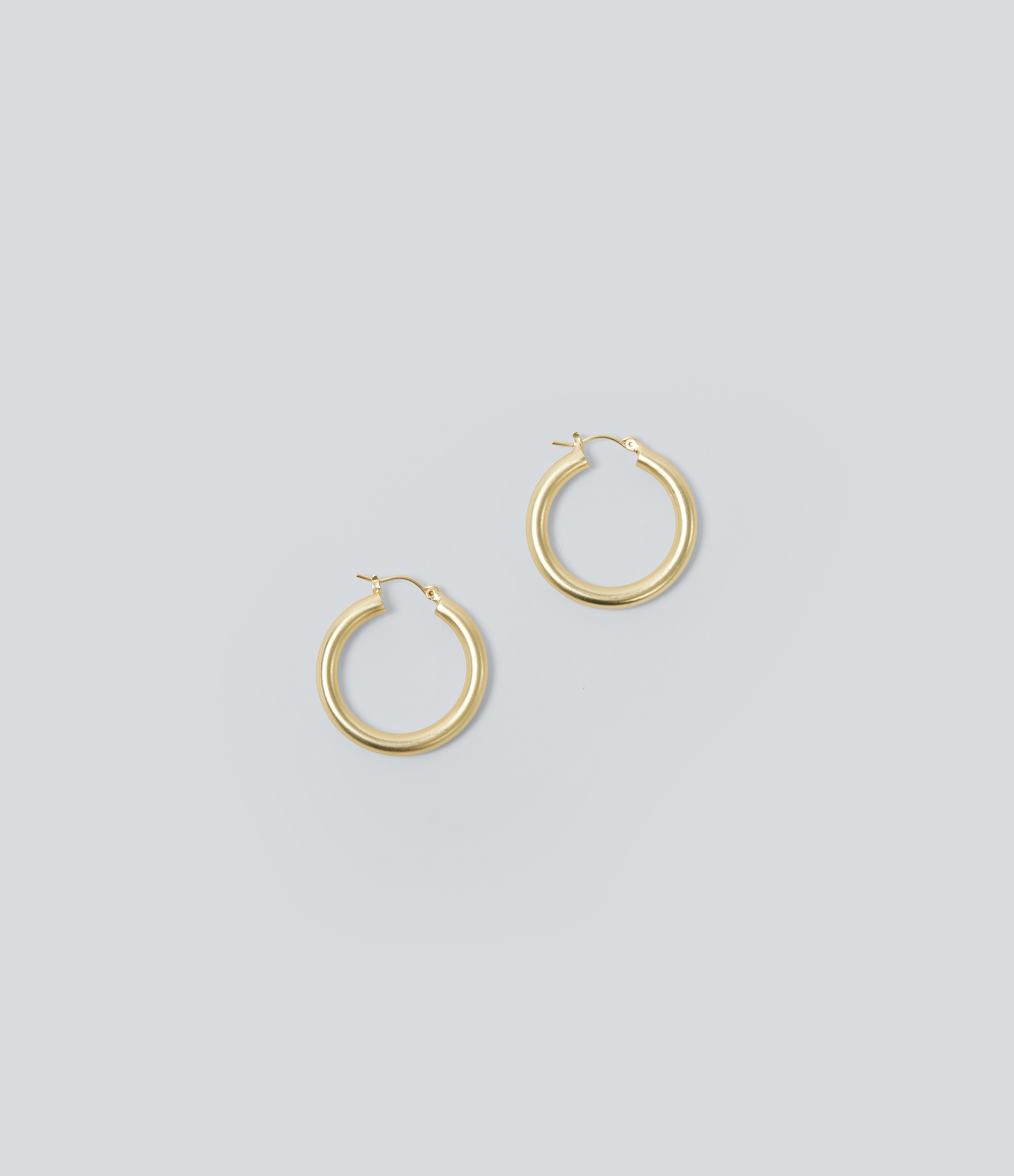 Boucles d'oreilles créoles en cuivre