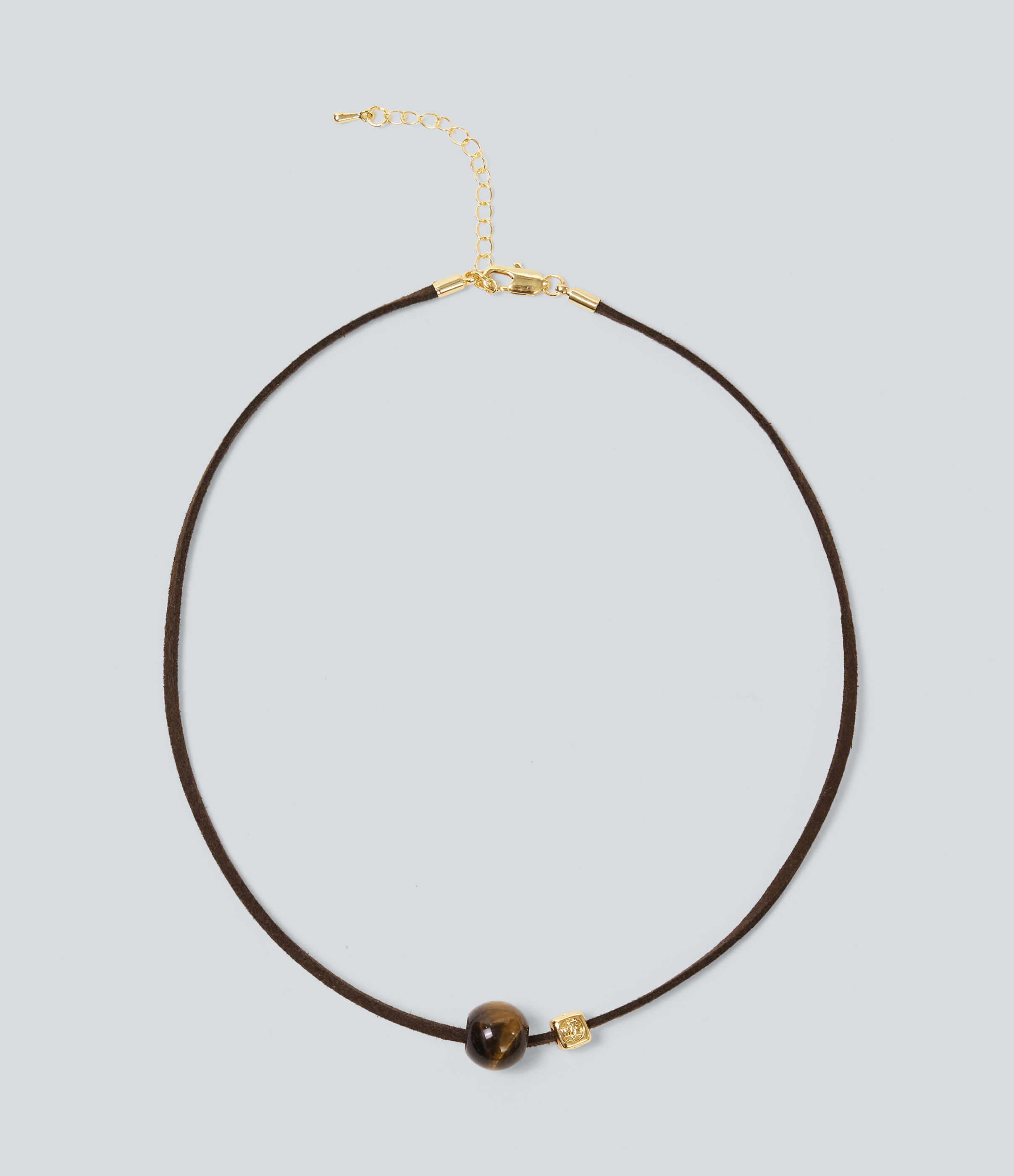 Collier en cuivre style vacances avec pendentif perlé
