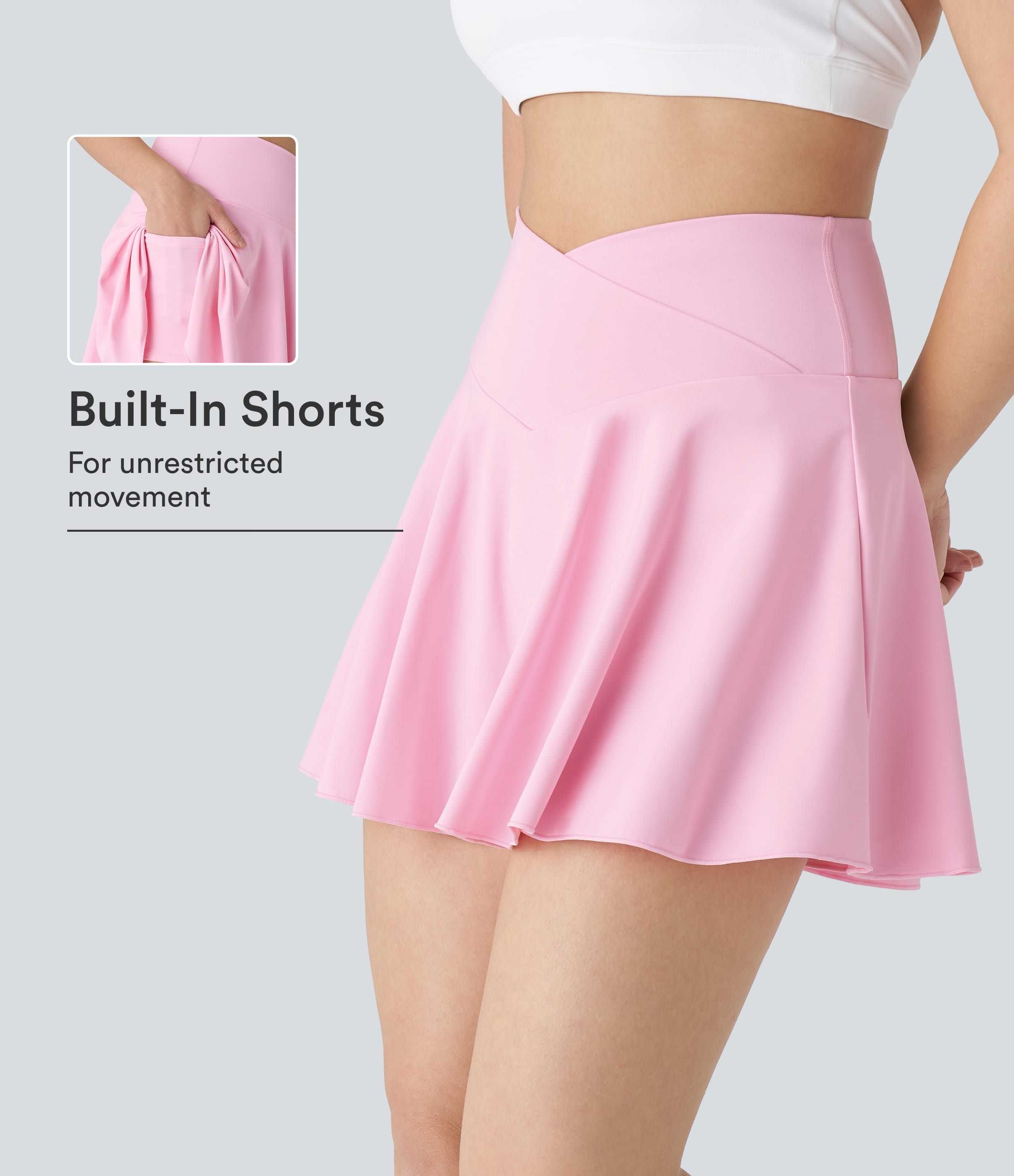 Women's SoftlyZero™ Airy Comfy High Waisted Crossover 2-in-1