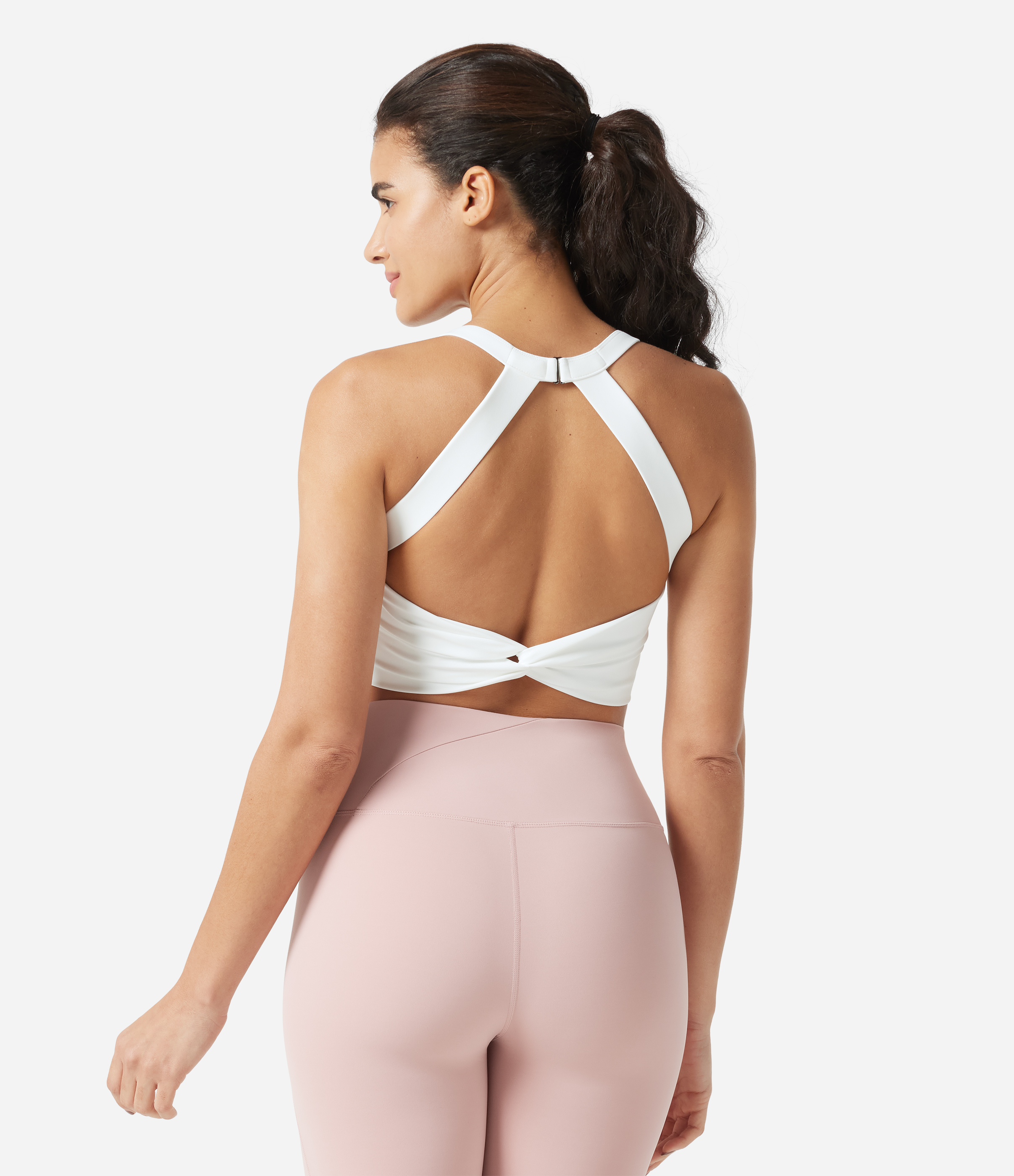 SoftlyZero™ Plush Cut Out Cropped Yoga Tank Top