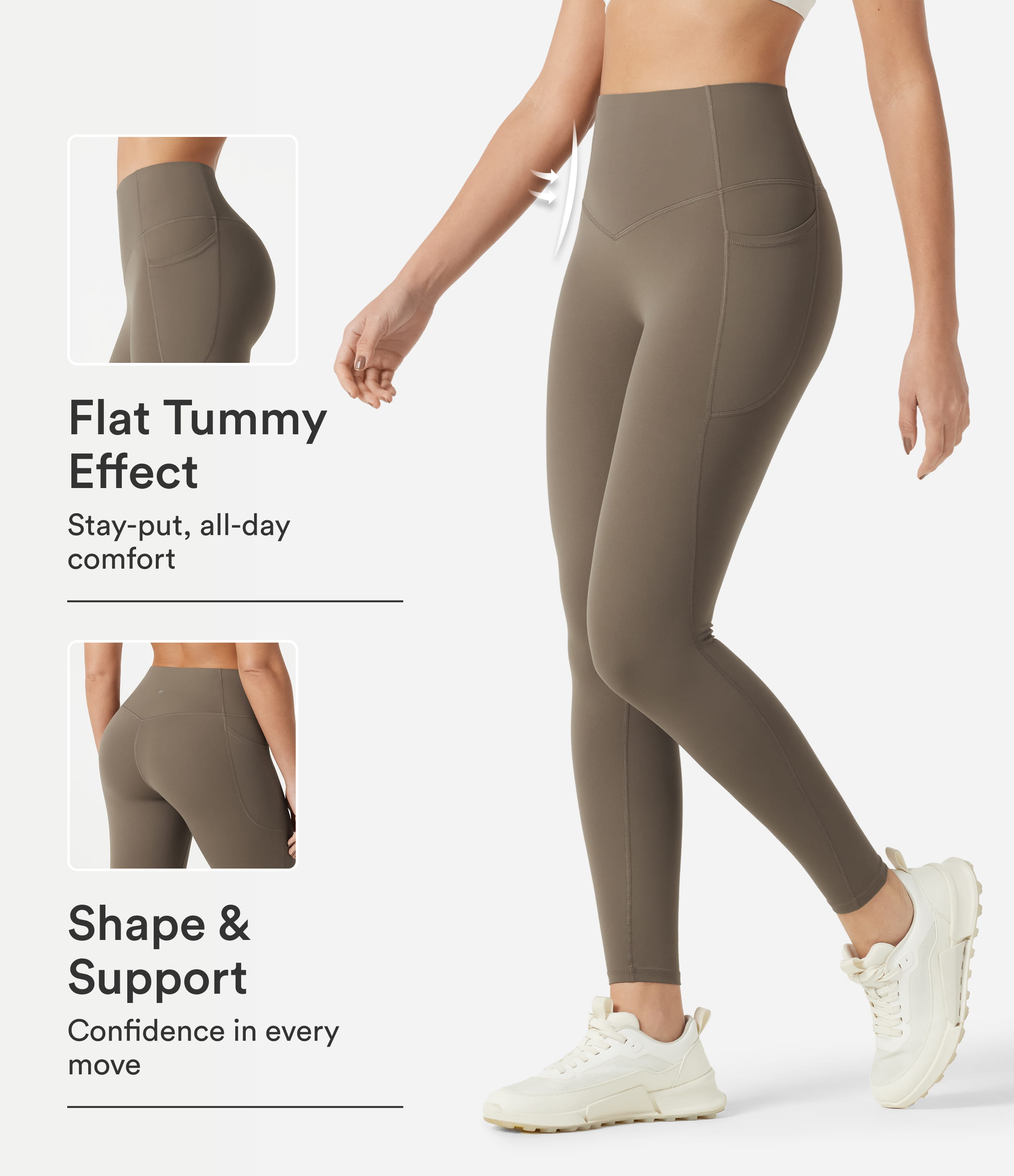 Halara UltraSculpt™ High Waisted Tummy Control Pocket Shaping Training Leggings