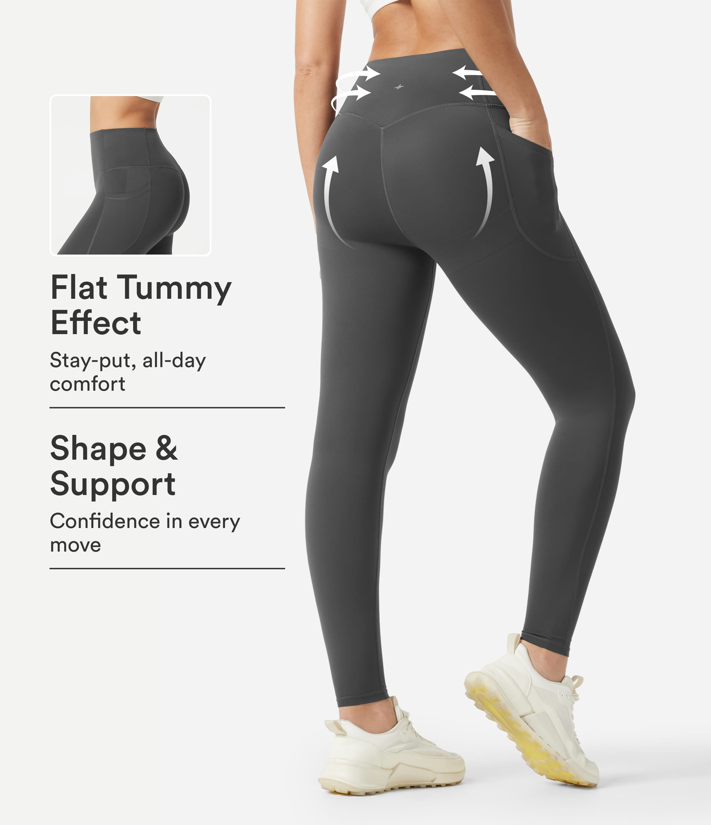 Halara UltraSculpt™ High Waisted Butt Lifting Tummy Control Pocket Shaping Workout Leggings
