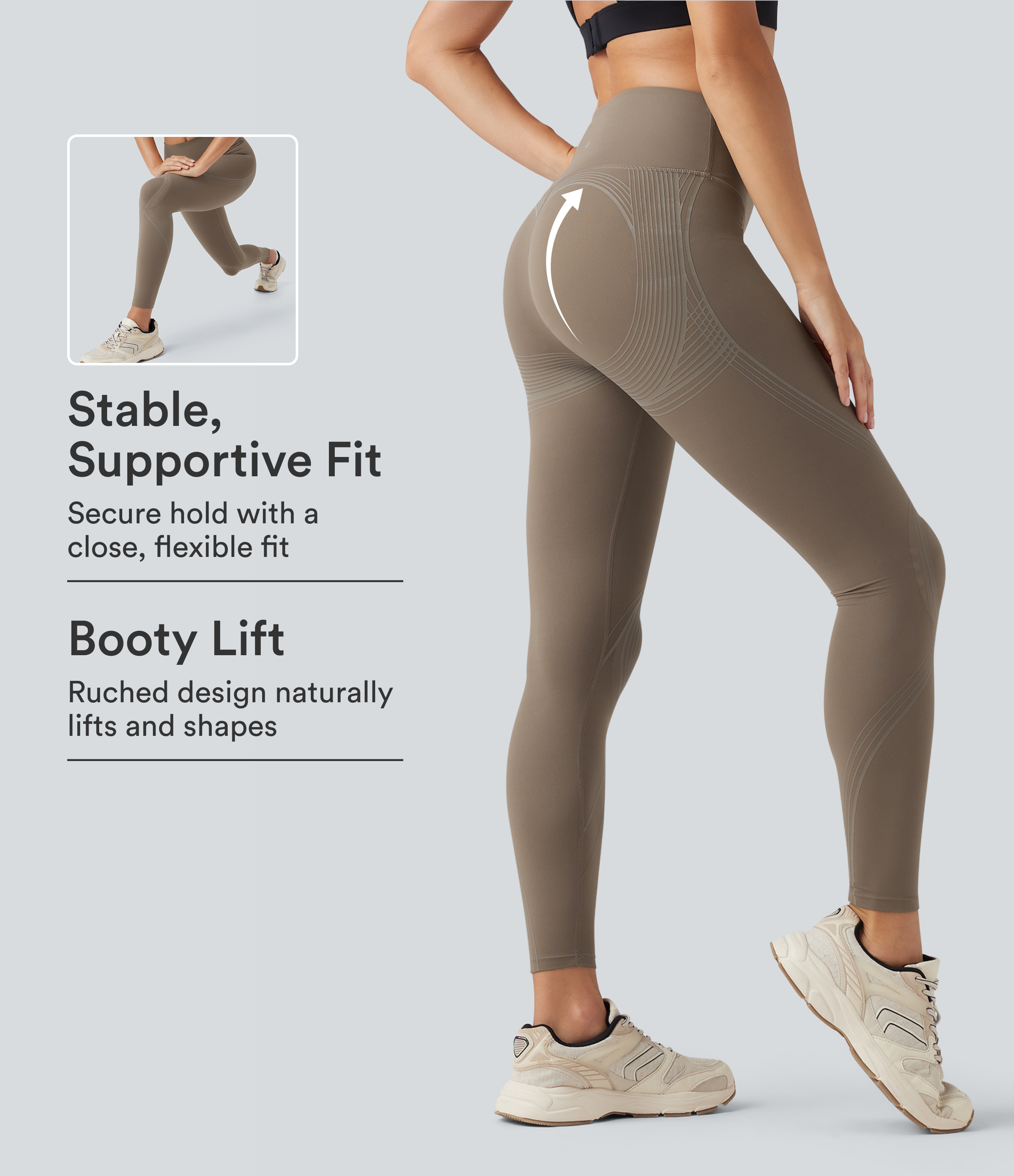 Halara UltraSculpt™ High Waisted Tummy Control Butt Lifting Training Leggings