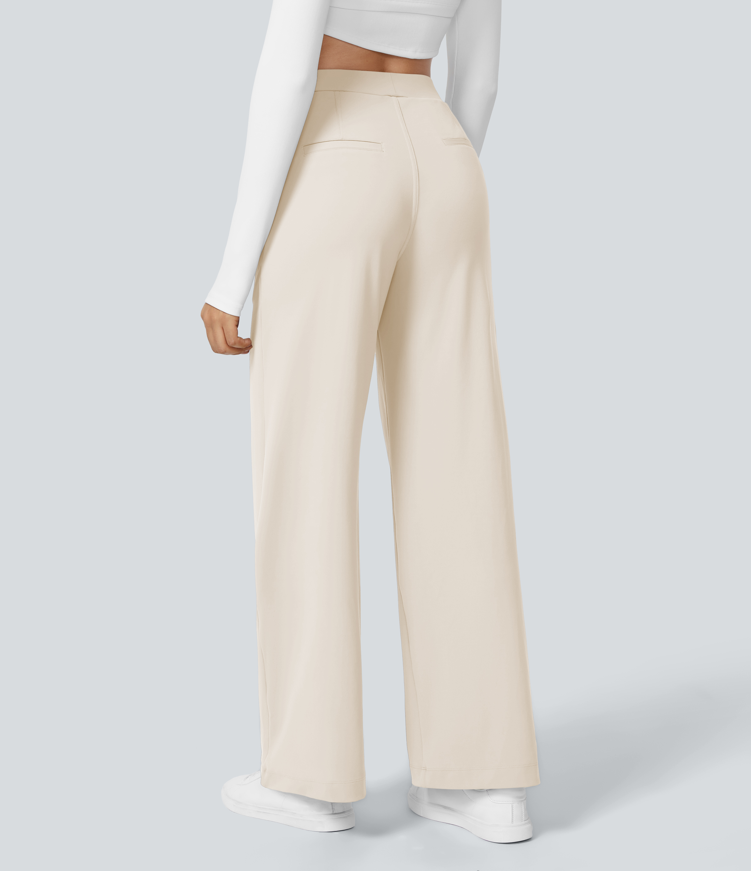 Halara Flex™ DayStretch High Waisted Pocket Straight Leg Work Pants