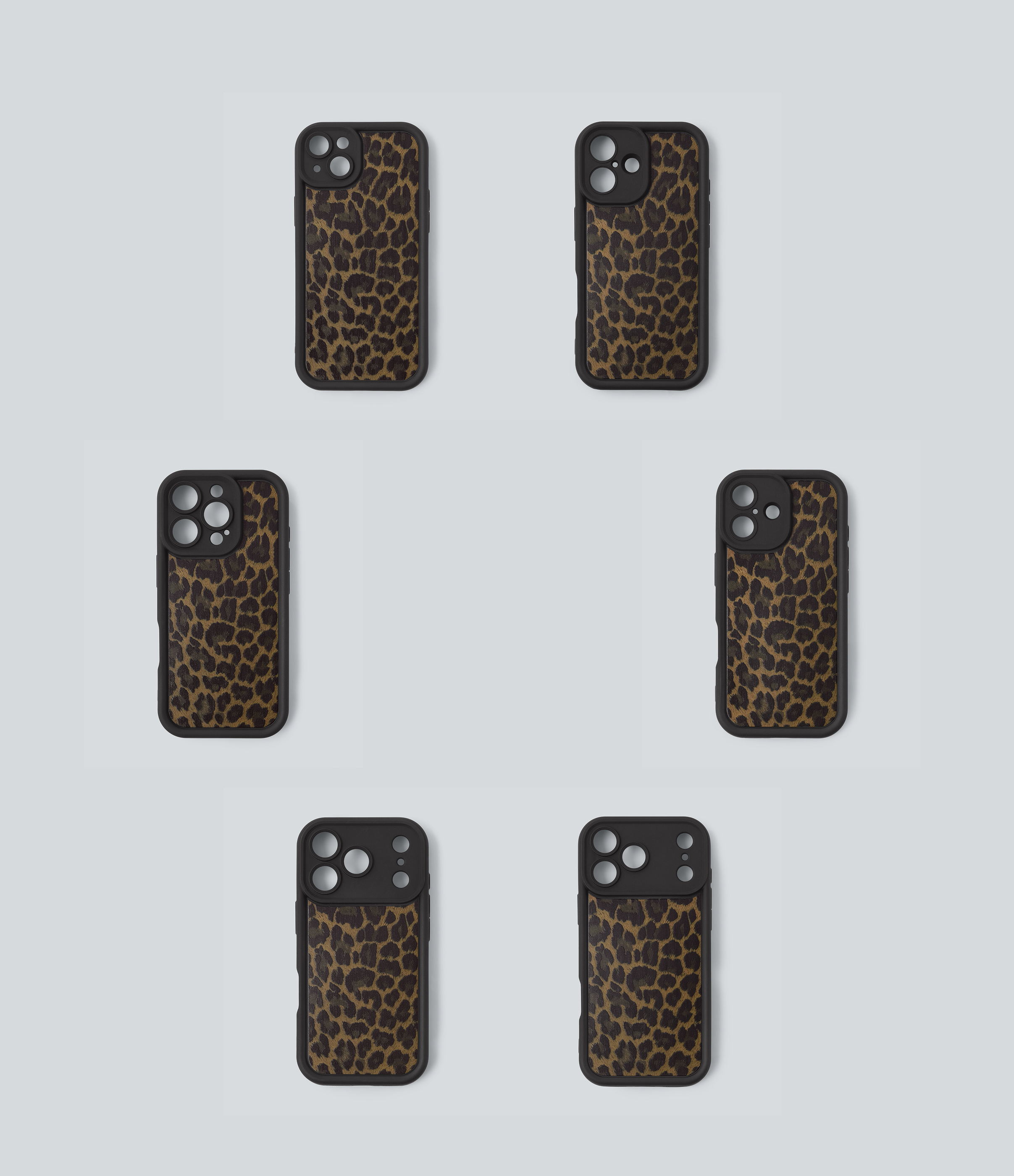 Black Coffee Leopard Print Puzdro na iPhone s leopardím vzorom / 2