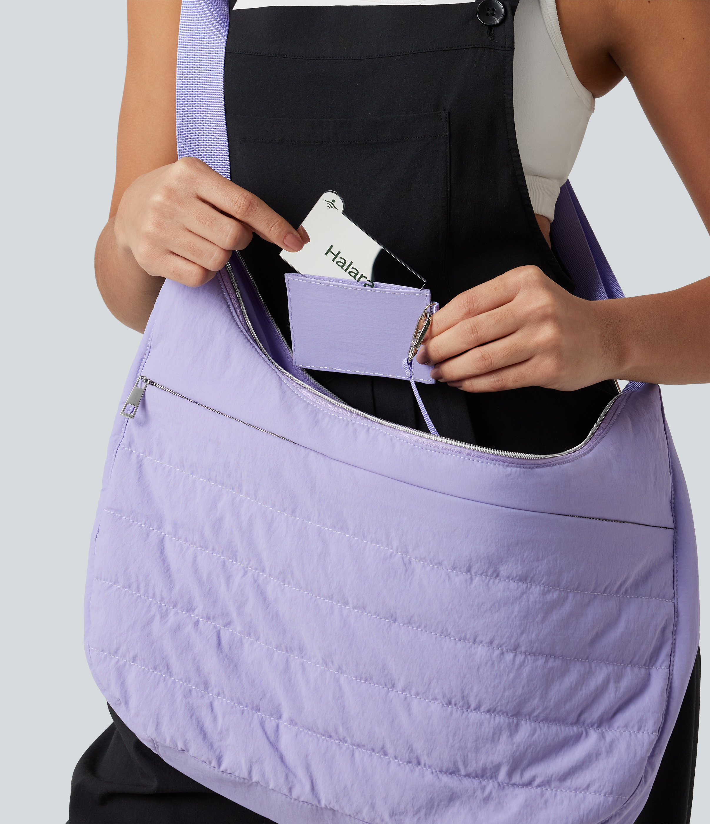 Work Crossbody Bag with Mirror Card Holder
