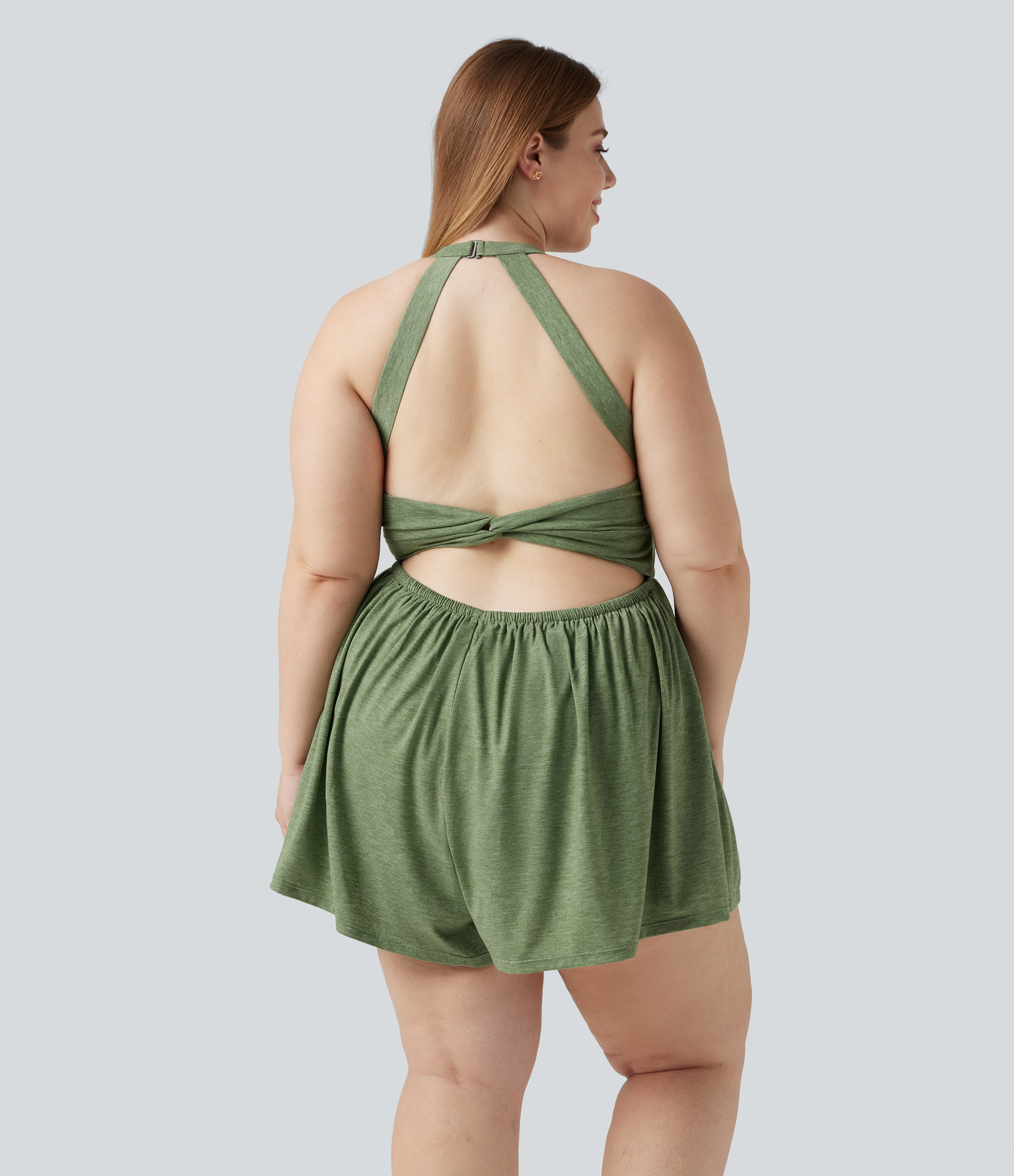 Enterizo 2 en 1 acolchado para tallas grandes con bolsillos - Edición Easy Peezy