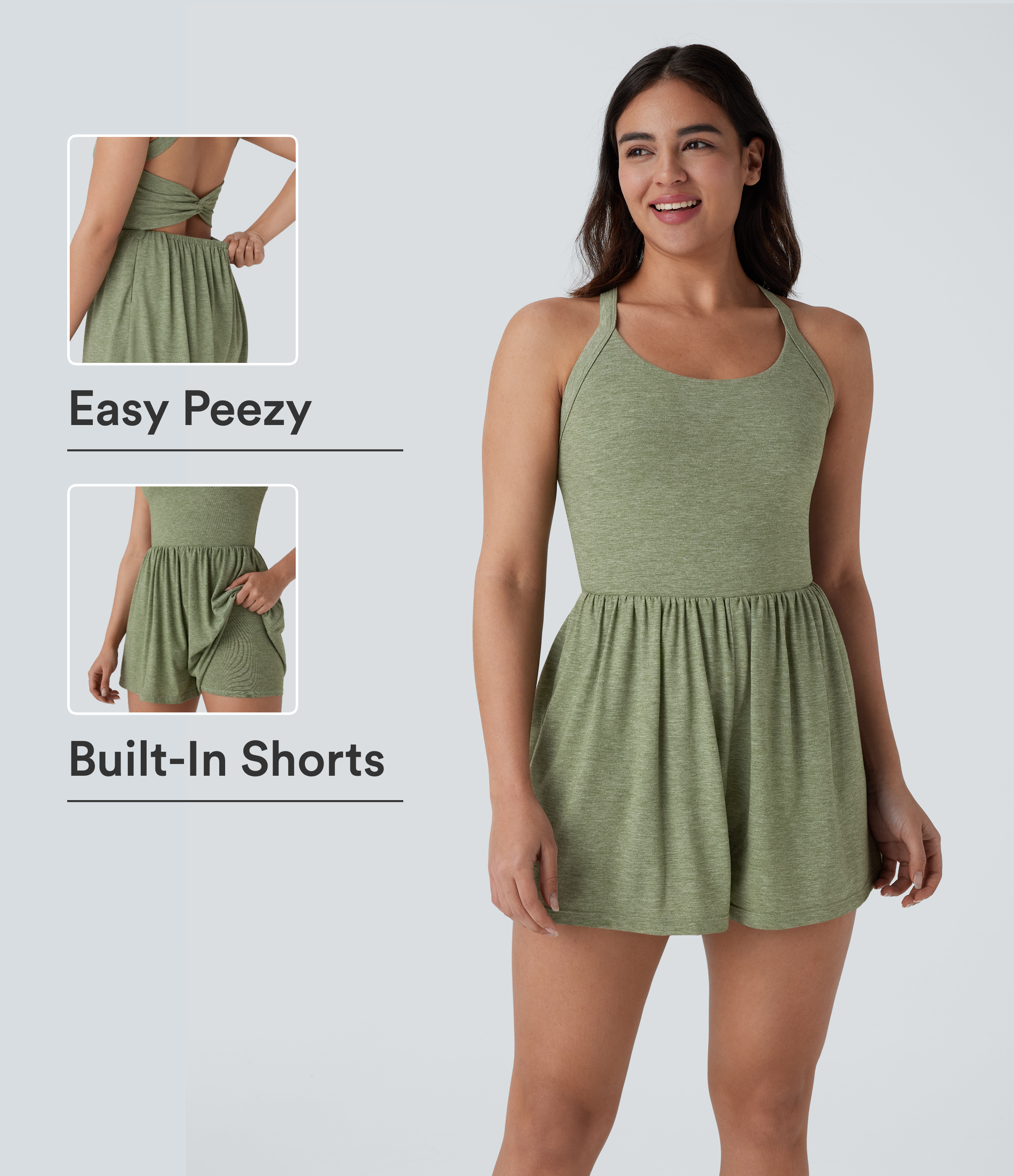 Pocket 2-in-1 Romper-Easy Peezy Edition