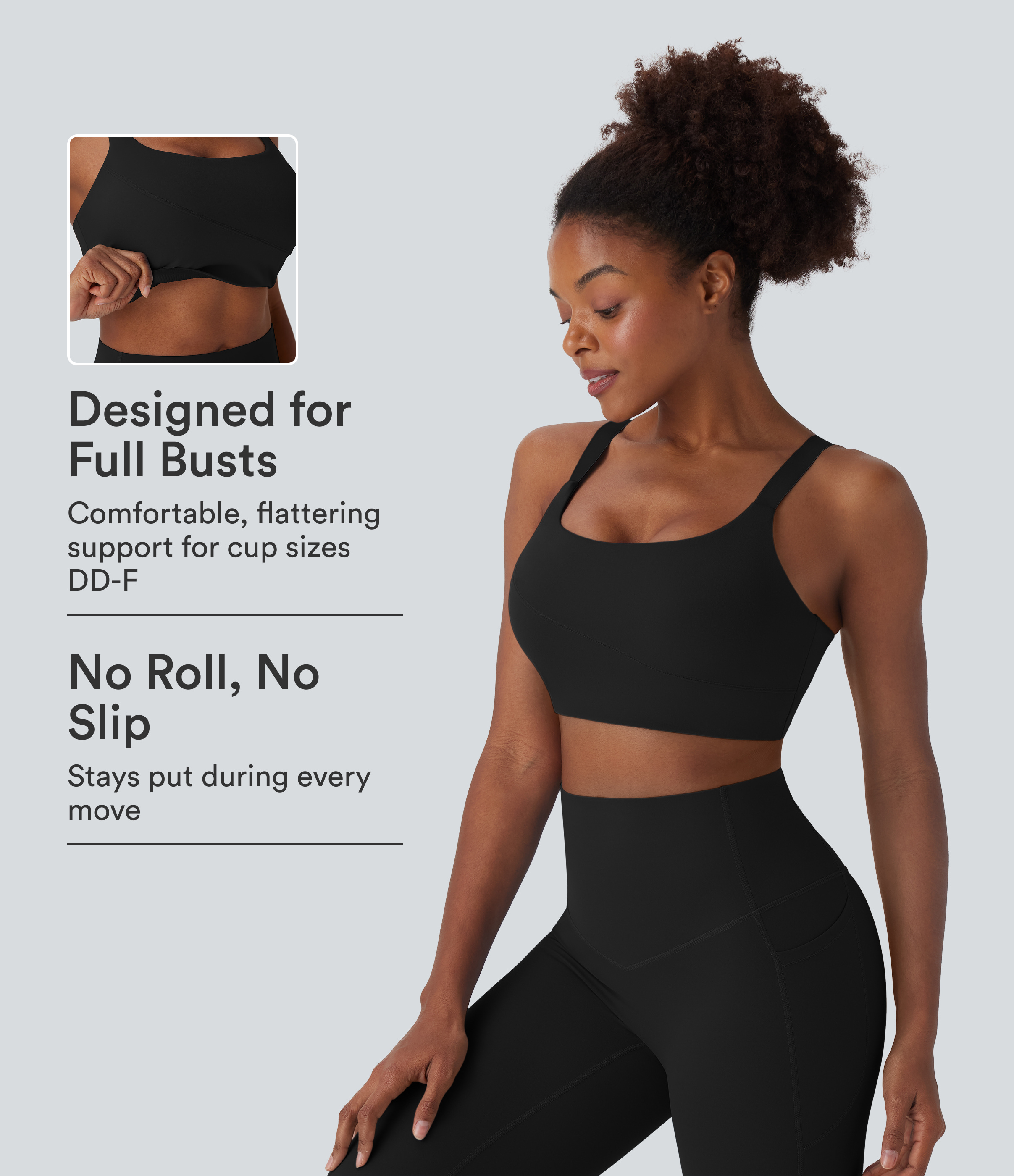 Halara UltraSculpt™ Medium Support Training Sports Bra DD-F Cups