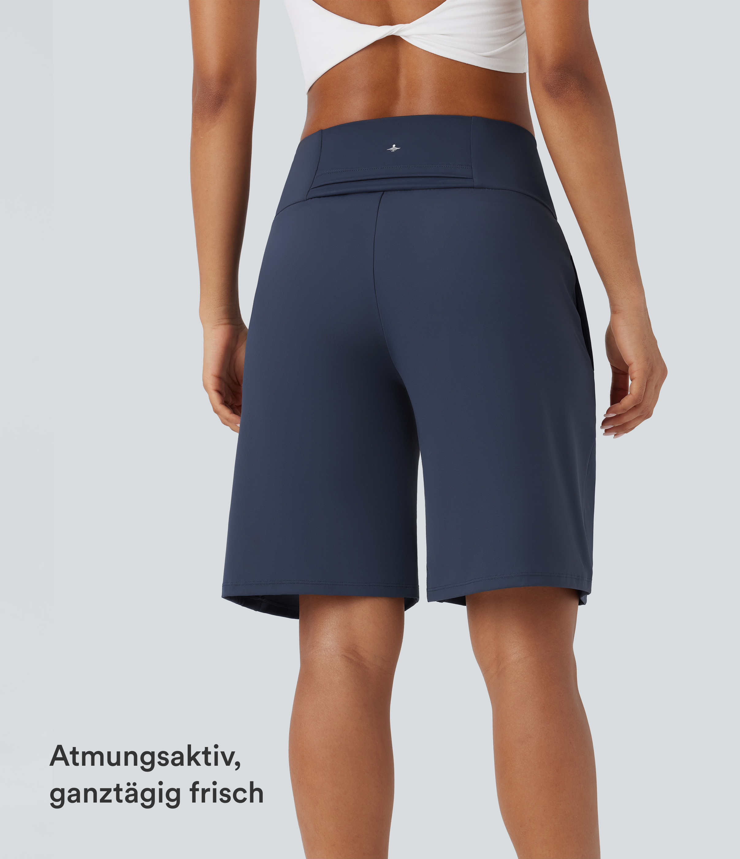 Mood Indigo Softlyzero™ Airy - Yoga-Bermudashorts mit hohem Bund, mehreren Taschen und InstantCool / 2