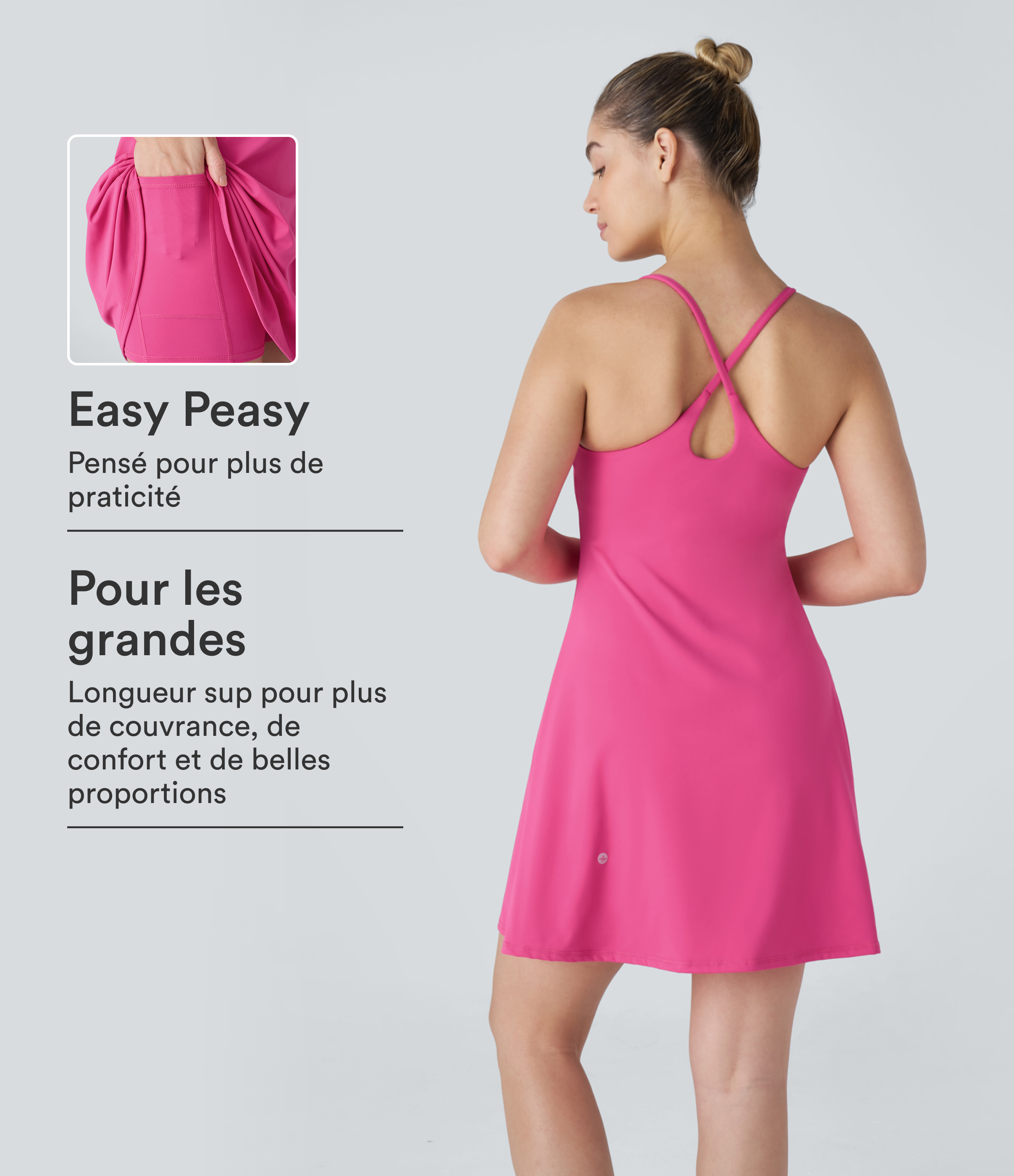 Softlyzero™ Plush Robe Sport Dos Nu et Douce - Longue Plus - Édition Easy Peasy