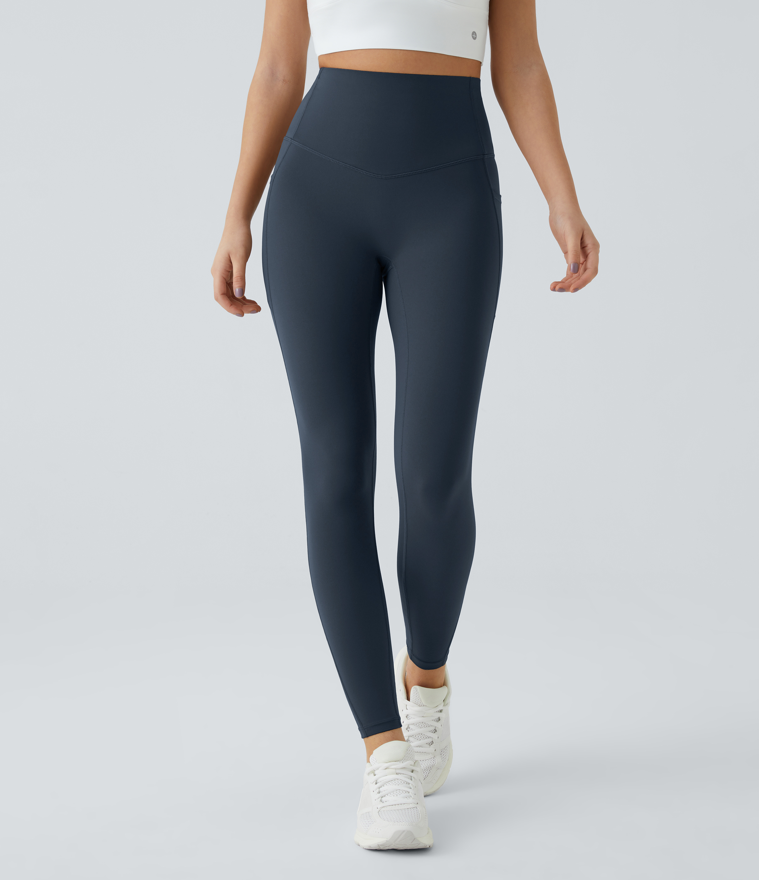 Carbon Halara UltraSculpt™ High Waisted Tummy Control Pocket Shaping Training Leggings / 2