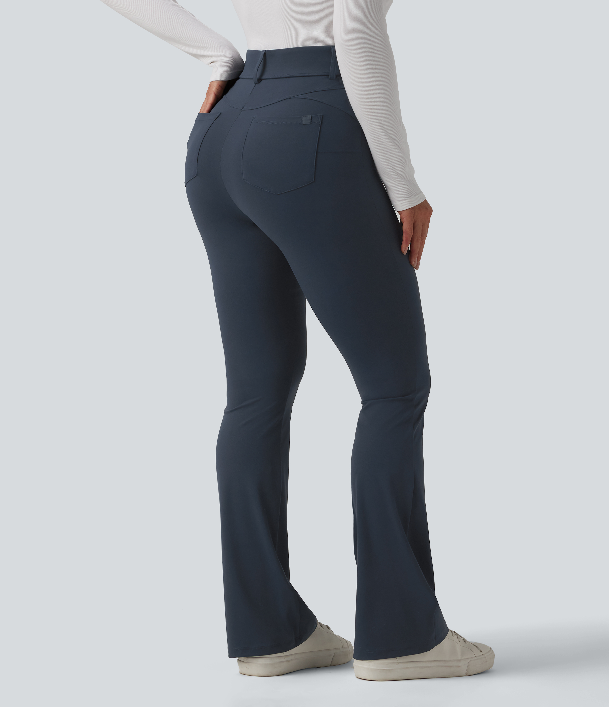 Halara UltraSculpt™ High Waisted Bootcut Casual Leggings with Pockets