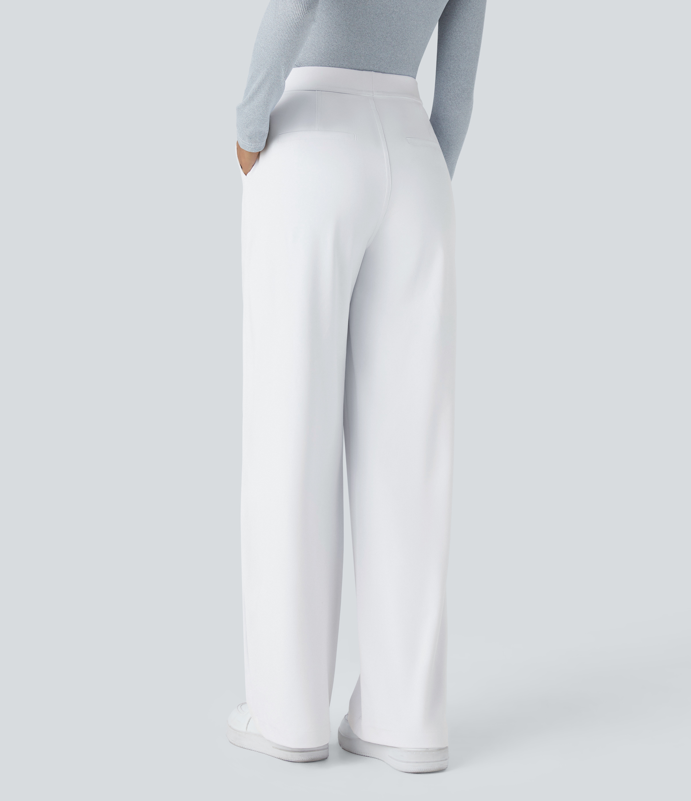 Halara Flex™ DayStretch High Waisted Pocket Straight Leg Work Pants
