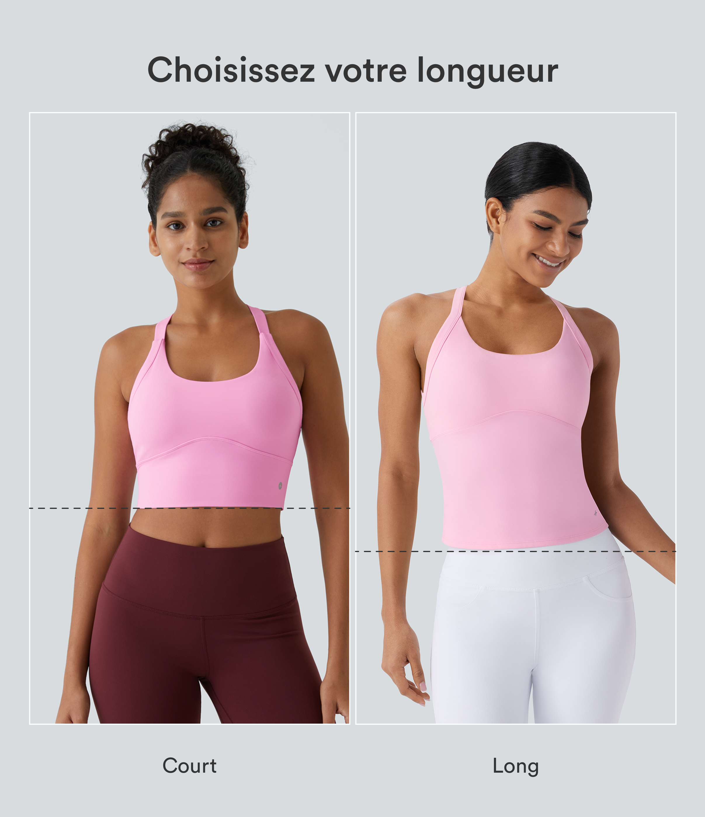 Nosegay Débardeur yoga SoftlyZero™ Plush à découpes A-D / 2
