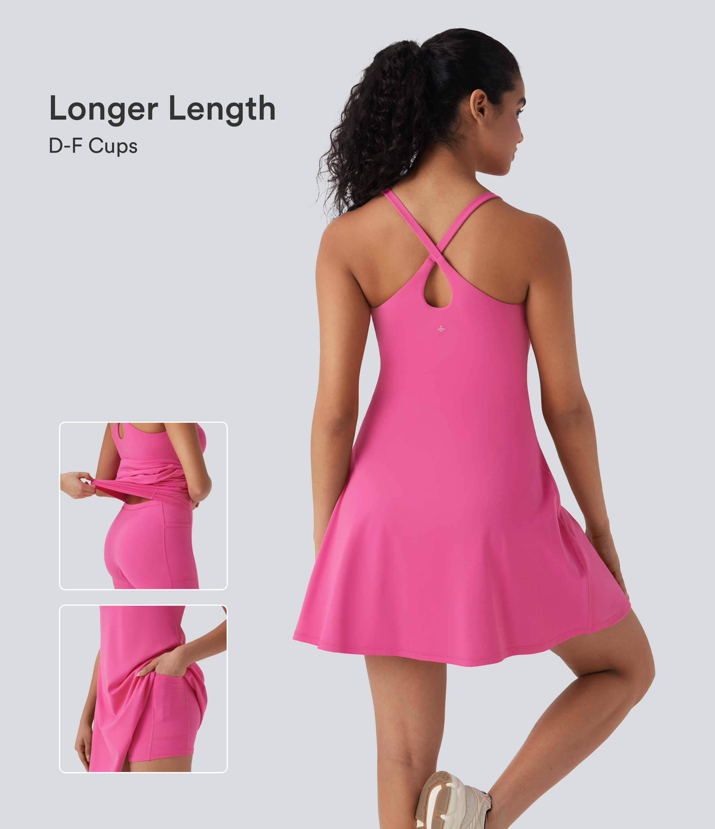 SoftlyZero™ Robe active douce - longueur plus longue - édition Easy Peezy, bonnets D-F