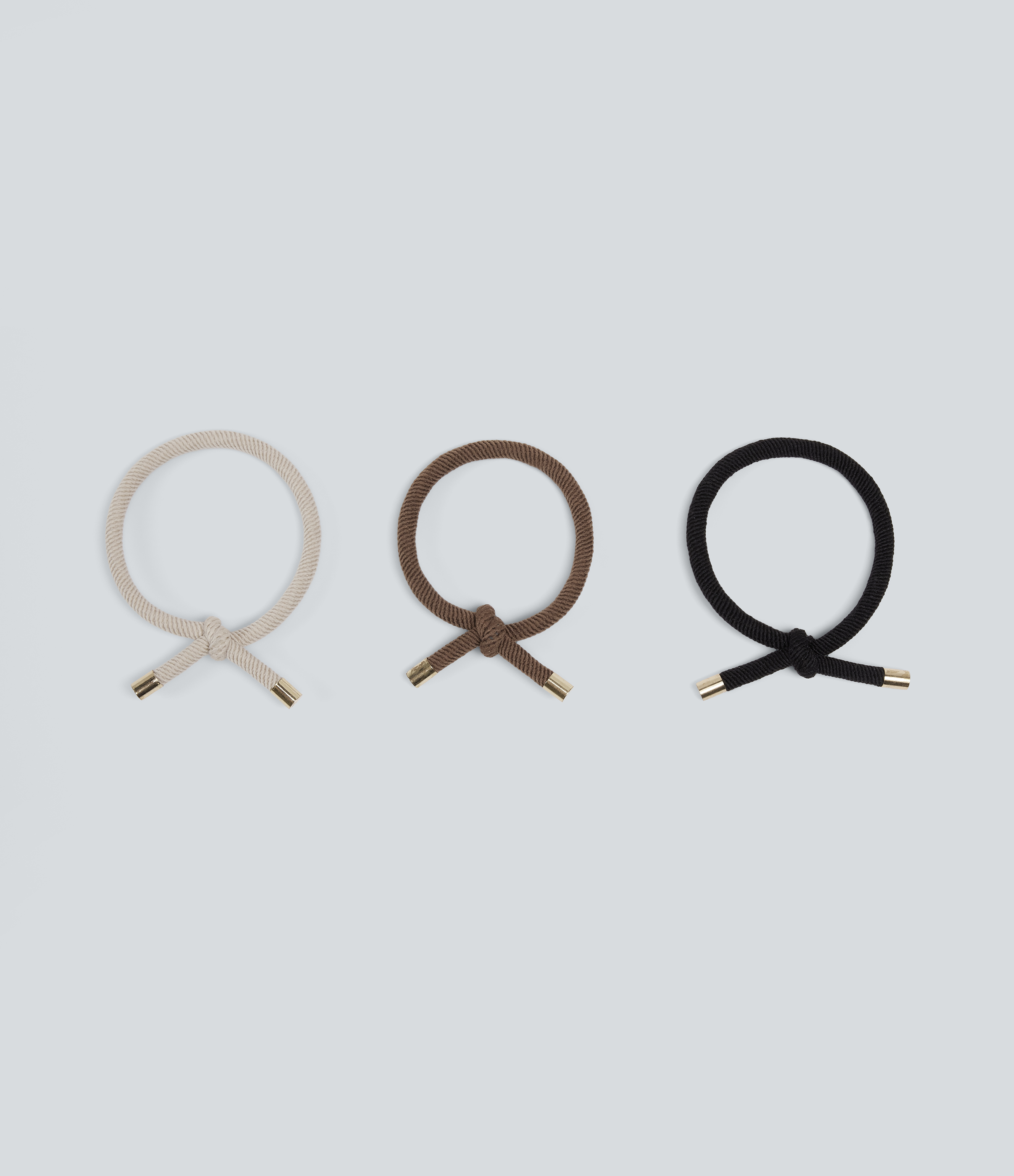 3 Pcs Minimalist Yoga Hair Ties