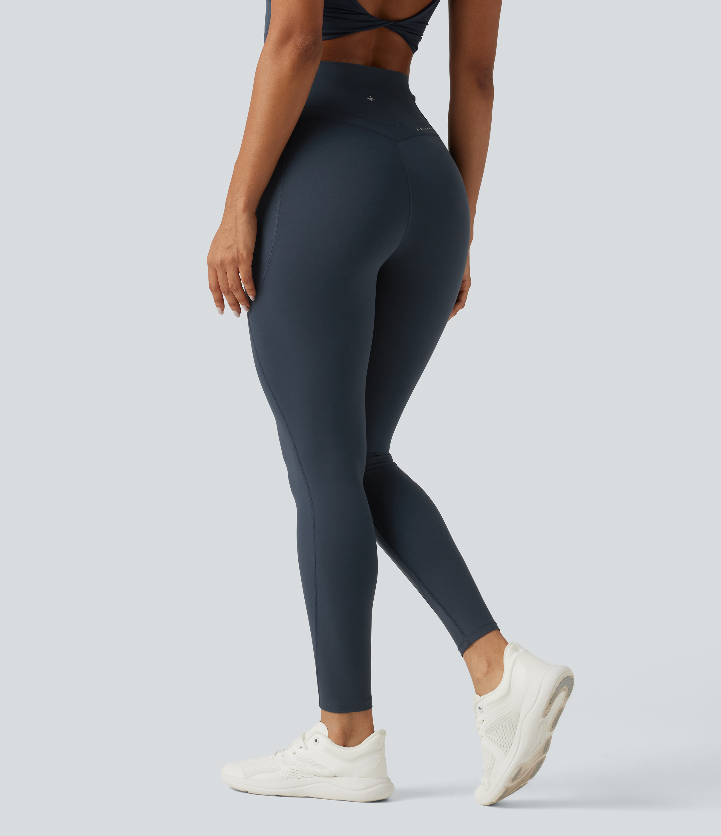 Halara UltraSculpt™ High Waisted Tummy Control Shaping Yoga Leggings with Pockets