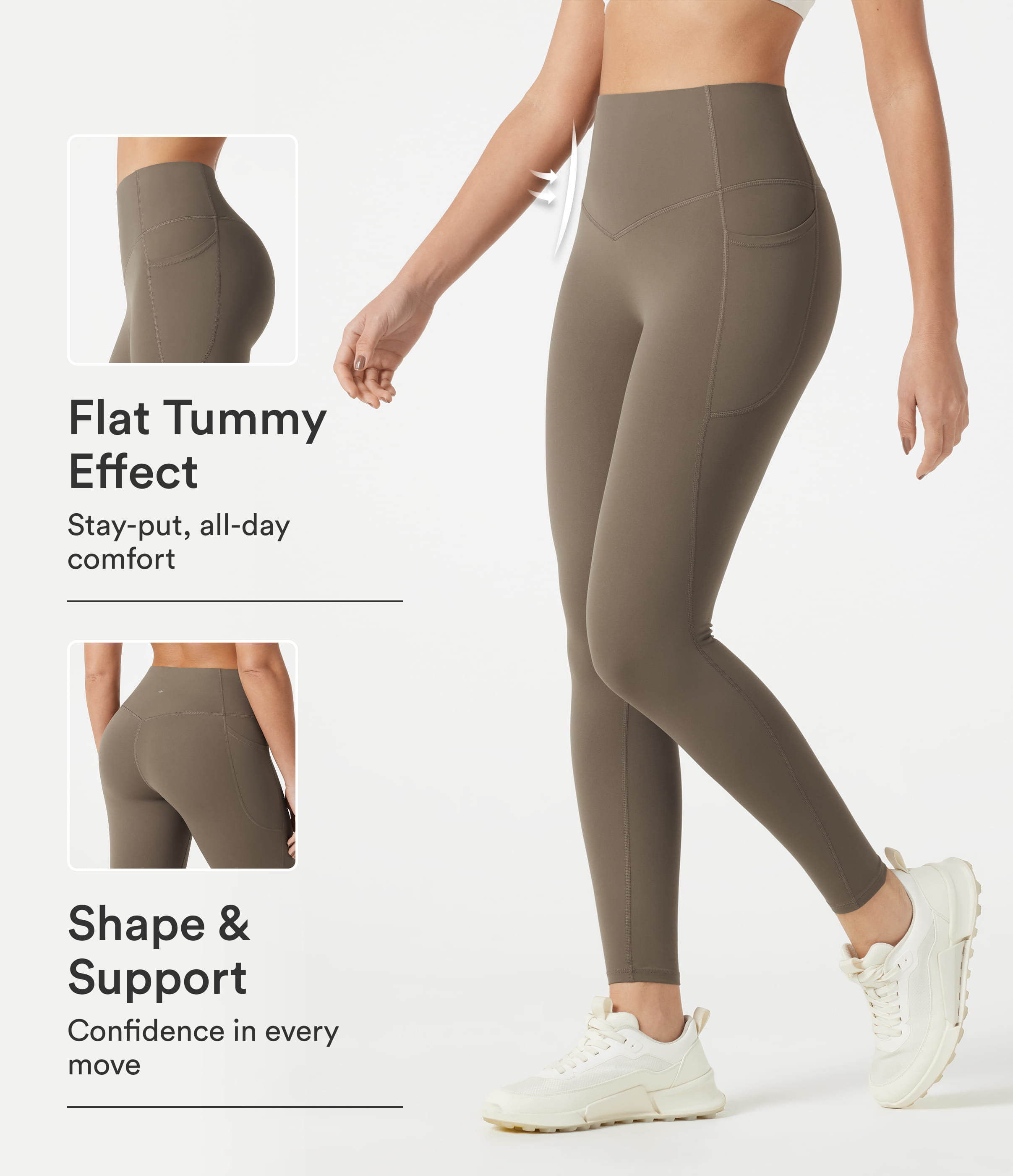 Halara UltraSculpt™ High Waisted Tummy Control Pocket Shaping Training Leggings