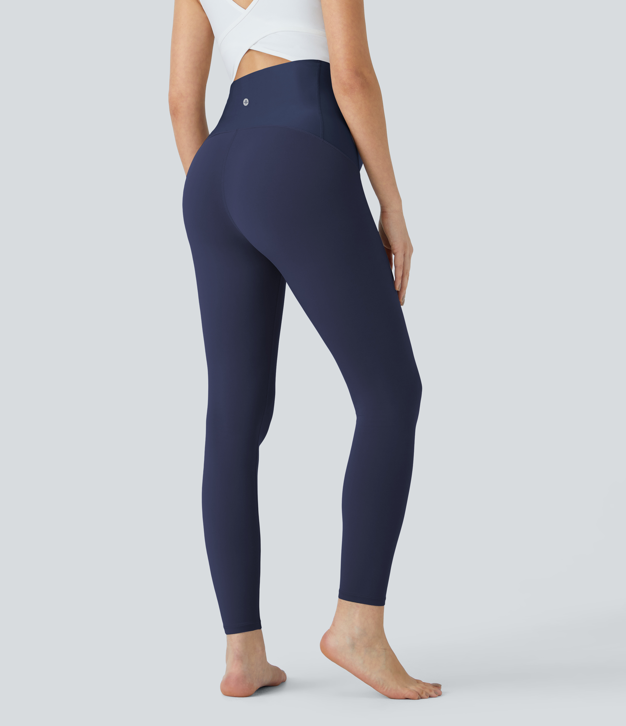 Peacoat SoftlyZero™ Leggings de maternité 7/8 pour le yoga à taille extra-haute / 2