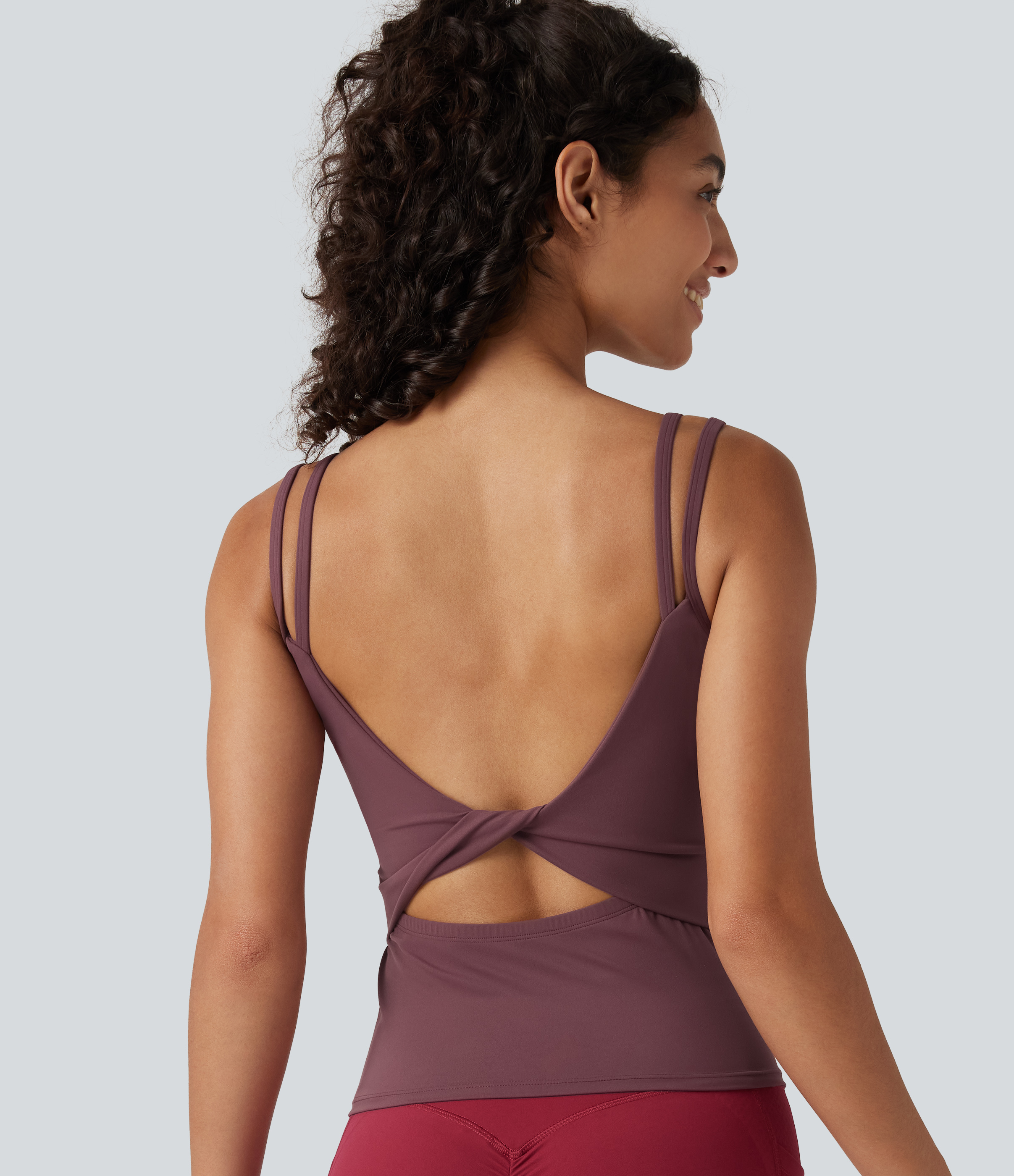 Halara UltraSculpt™ Built-in Bra Yoga Tank Top DD-F Cups