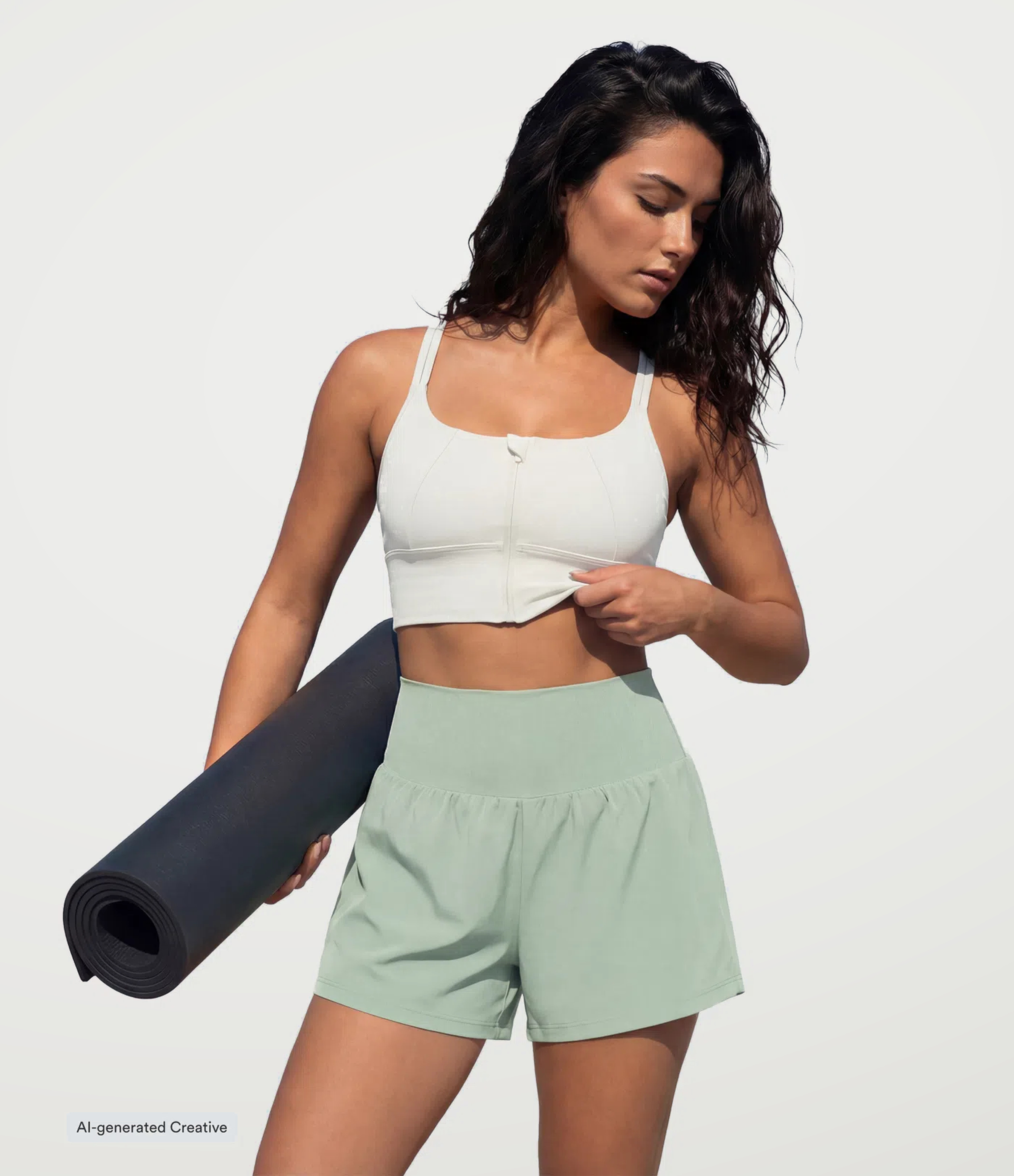 SoftlyZero™ Airy Super High Waisted 2-in-1  InstantCool Yoga Shorts 5'' with Pockets-Longer Length