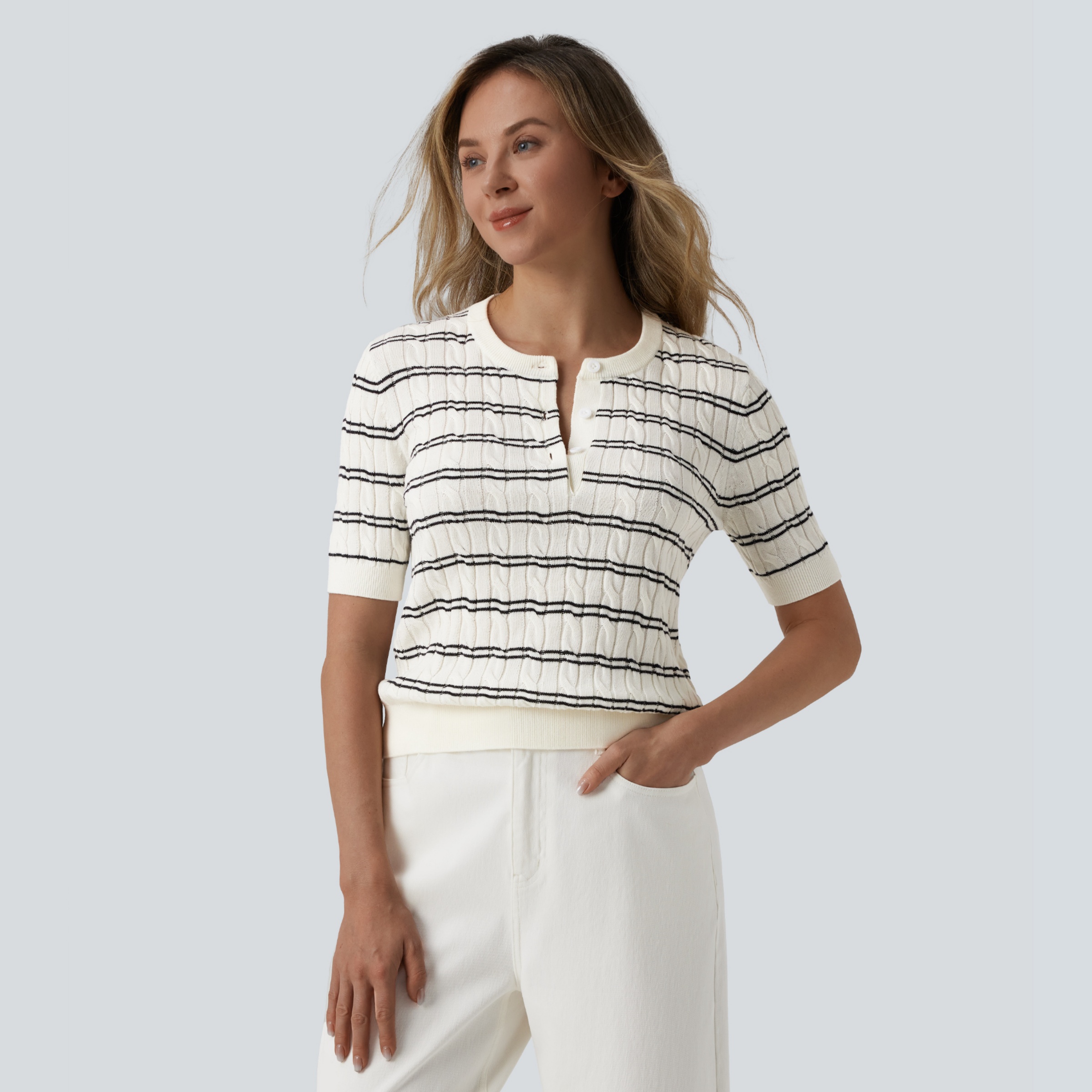 Short Sleeve Sweater