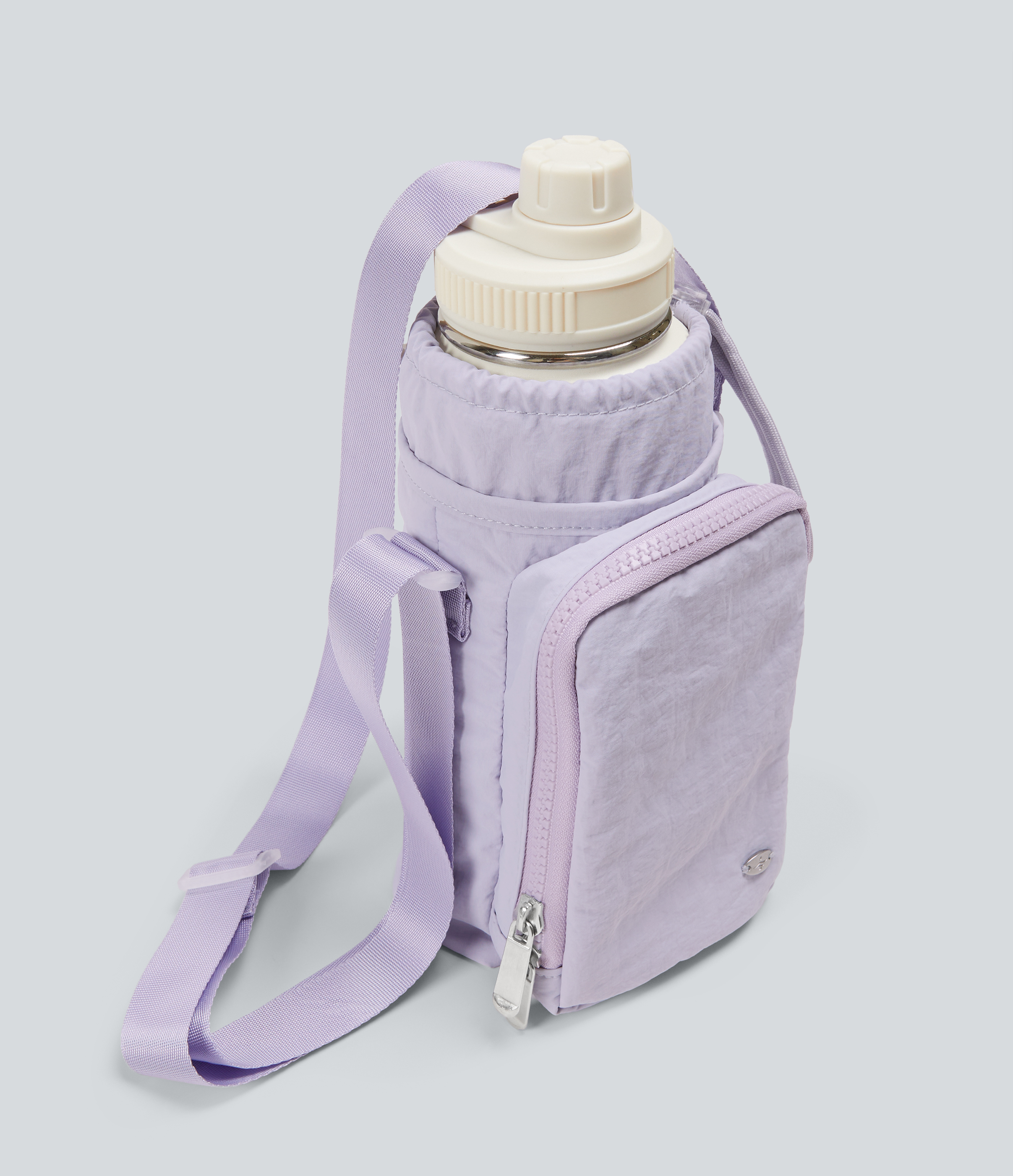 Yoga Crossbody Bag with Zipper Pocket 