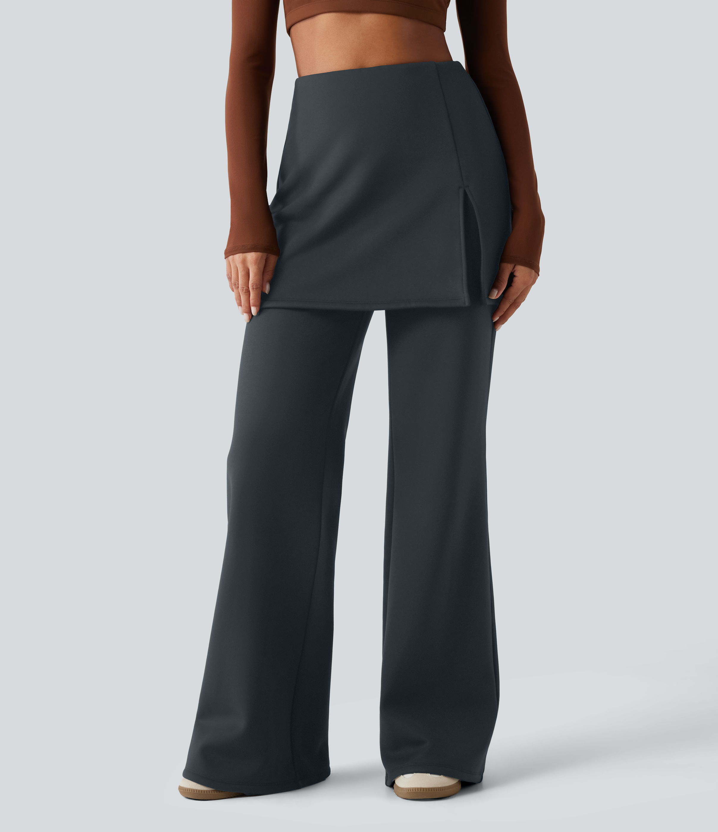Halara UltraSculpt™ Leggings de yoga évasés, taille haute, chaleur renforcée
