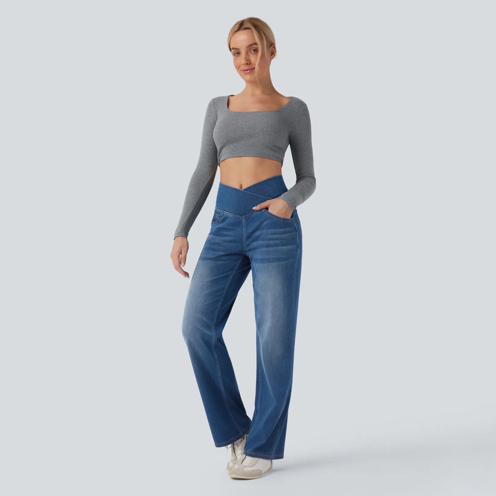 Straight Leg Jeans