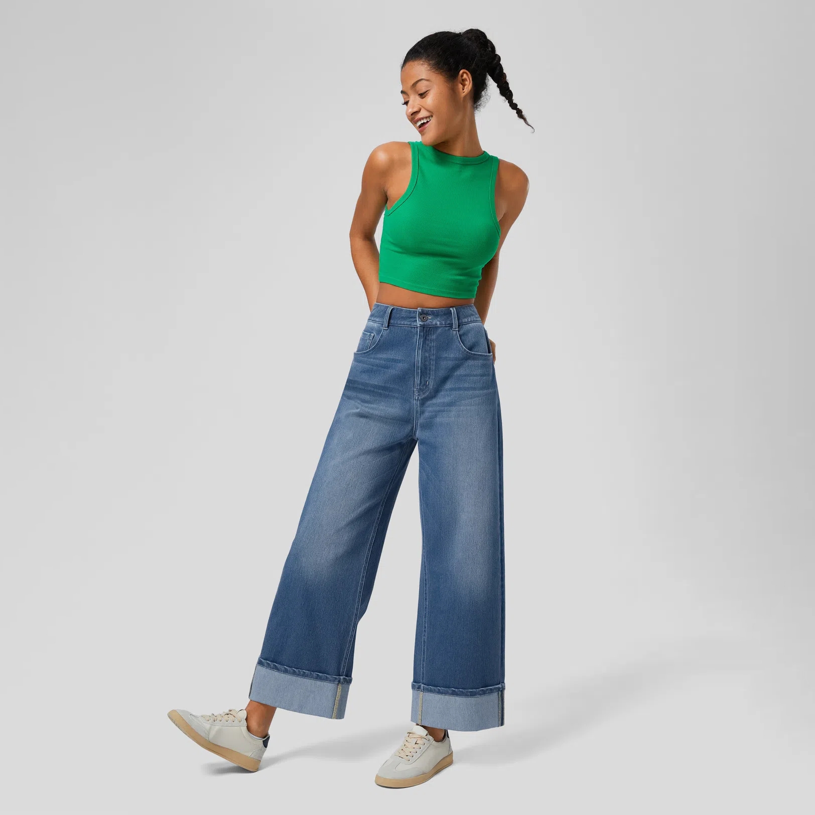 High Waisted Jeans 