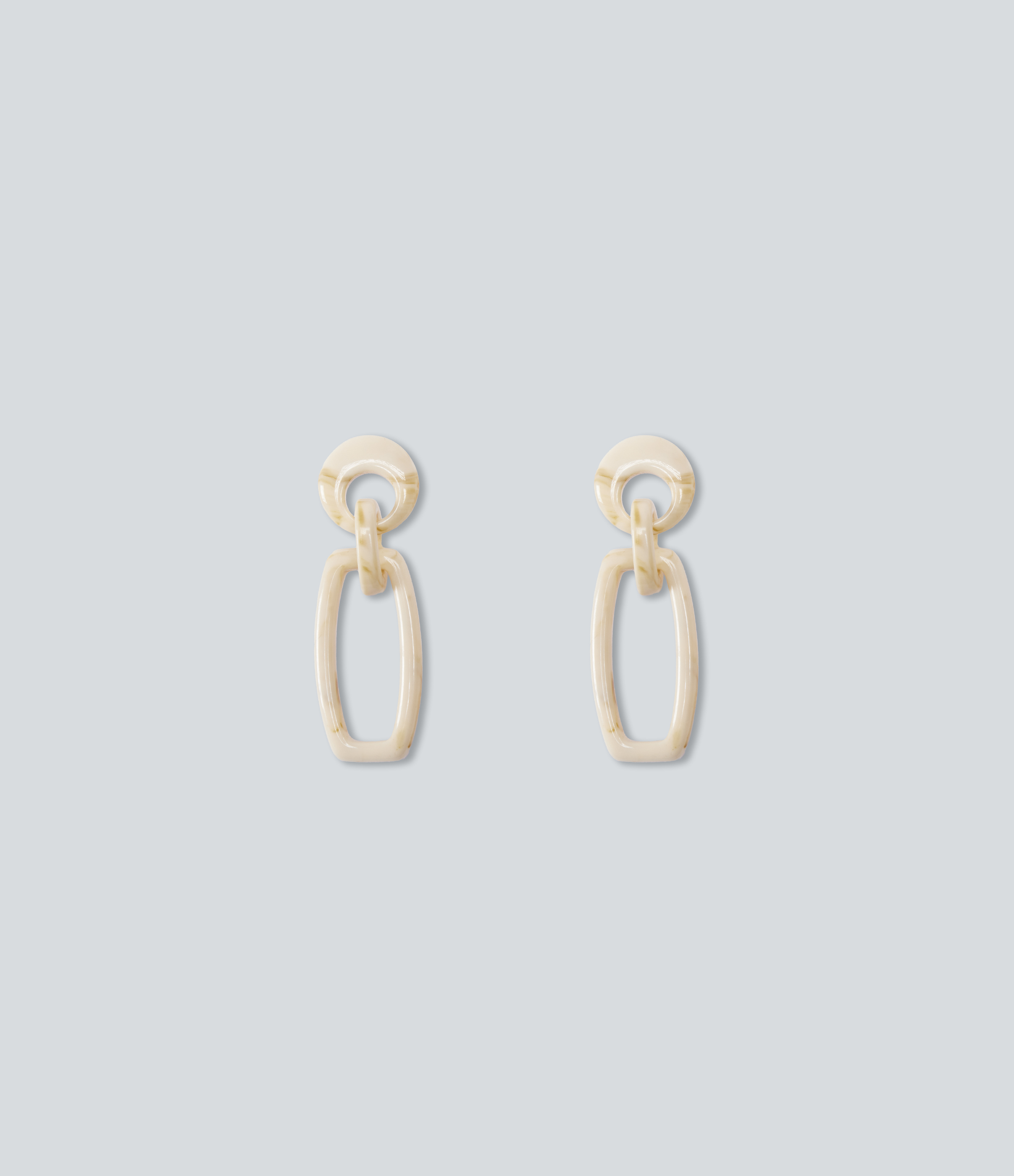 Plastic Geometric Earrings