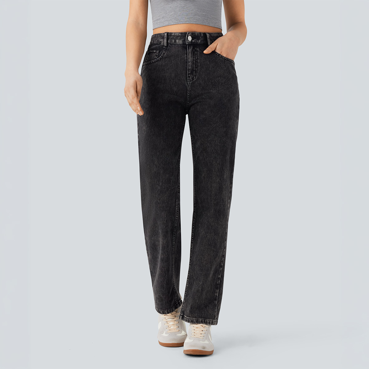 Straight Leg Jeans