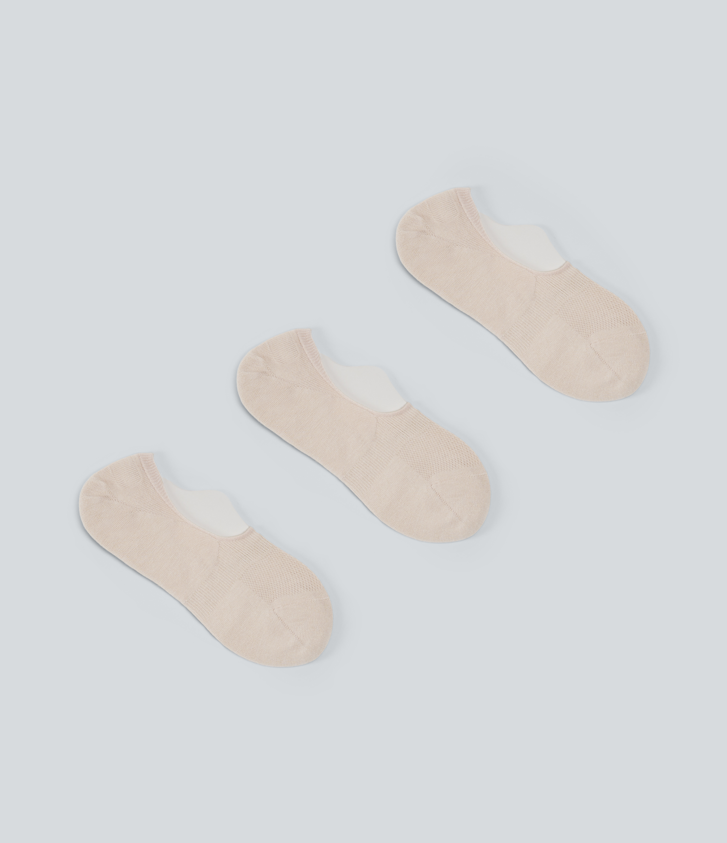 Plain Casual No Show Socks