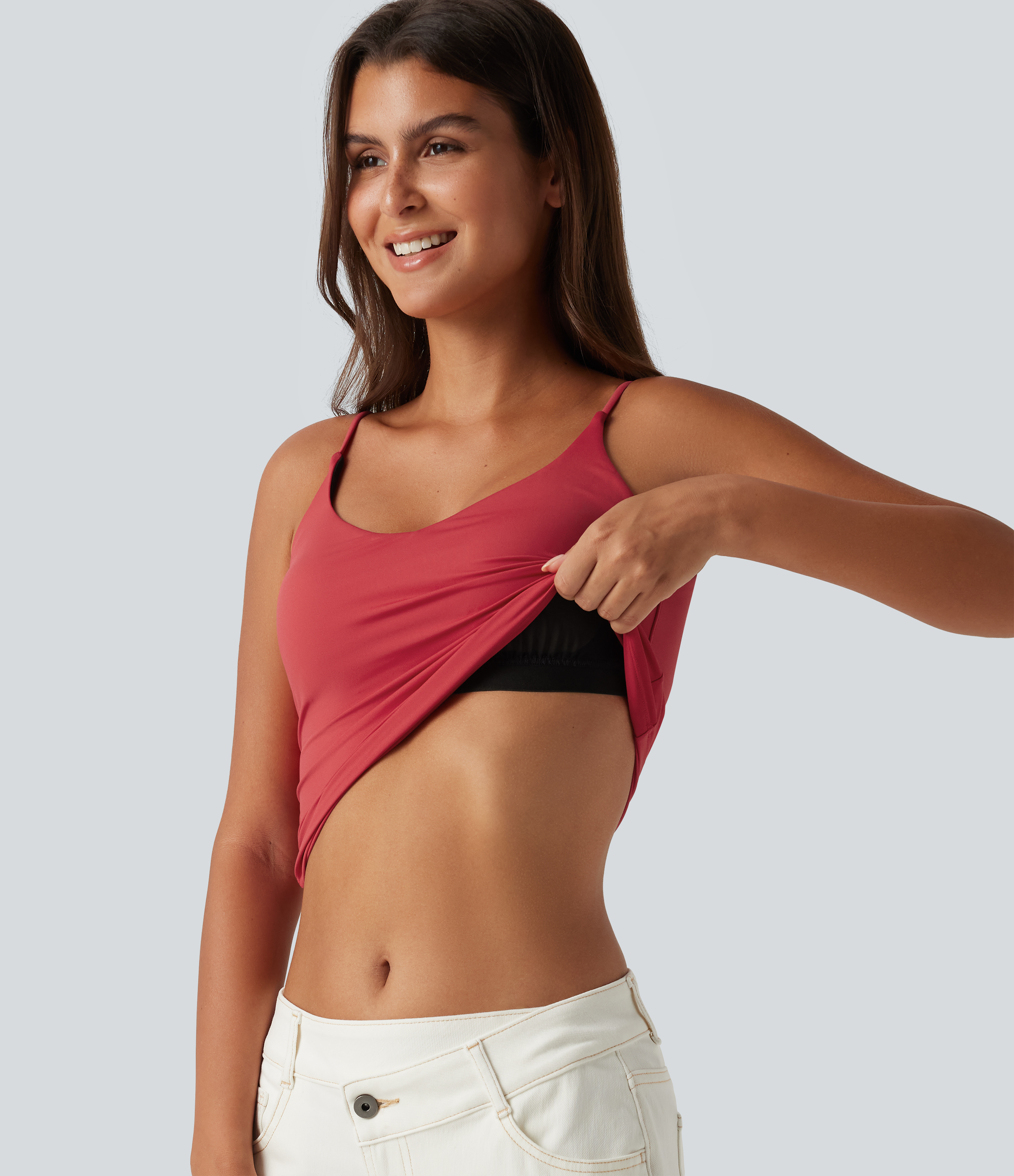 SoftlyZero™ Airy Cut Cut InstantCool Casual Tank Top