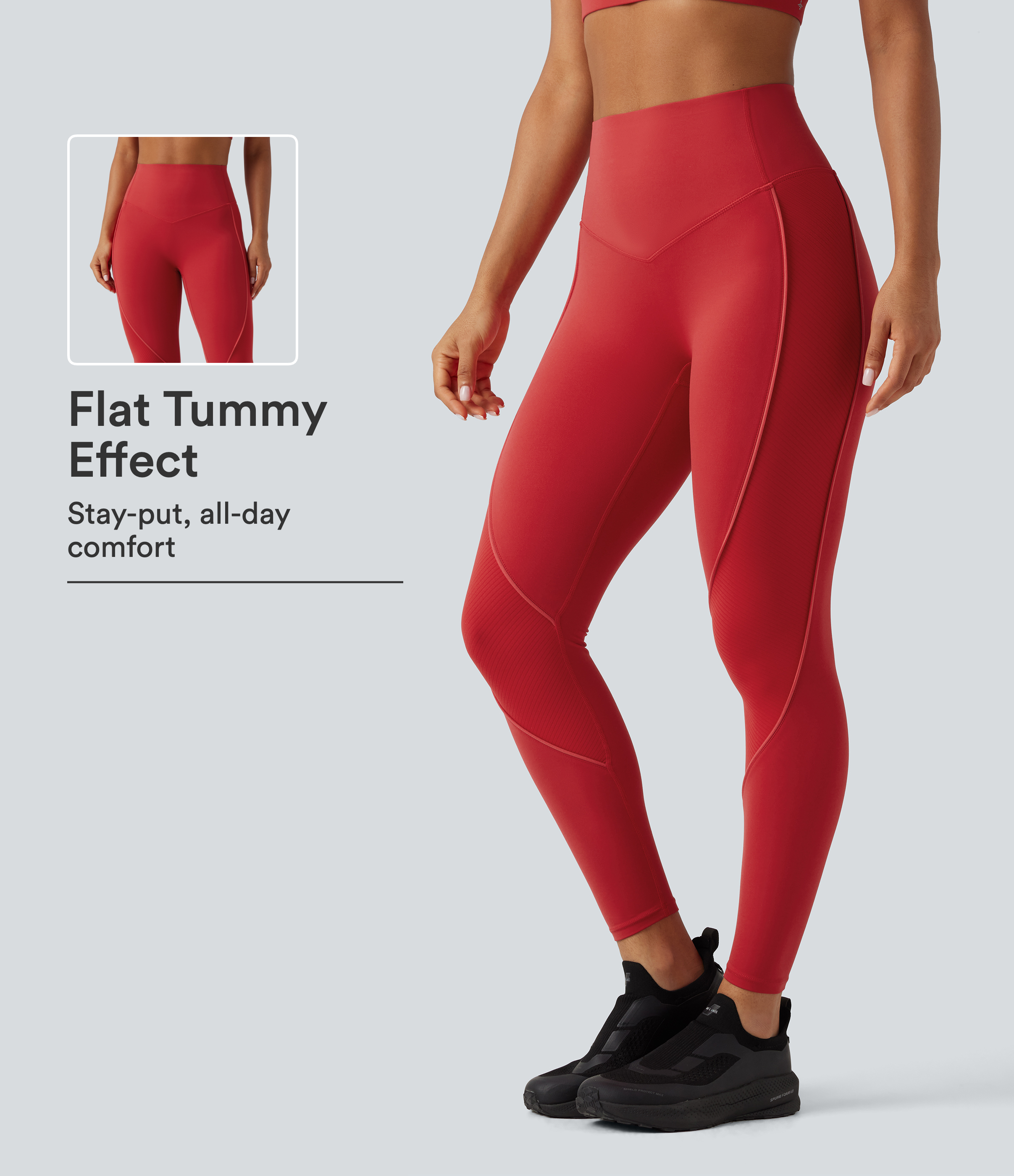 Halara UltraSculpt™ High Waisted Tummy Control Yoga Leggings with Pocket