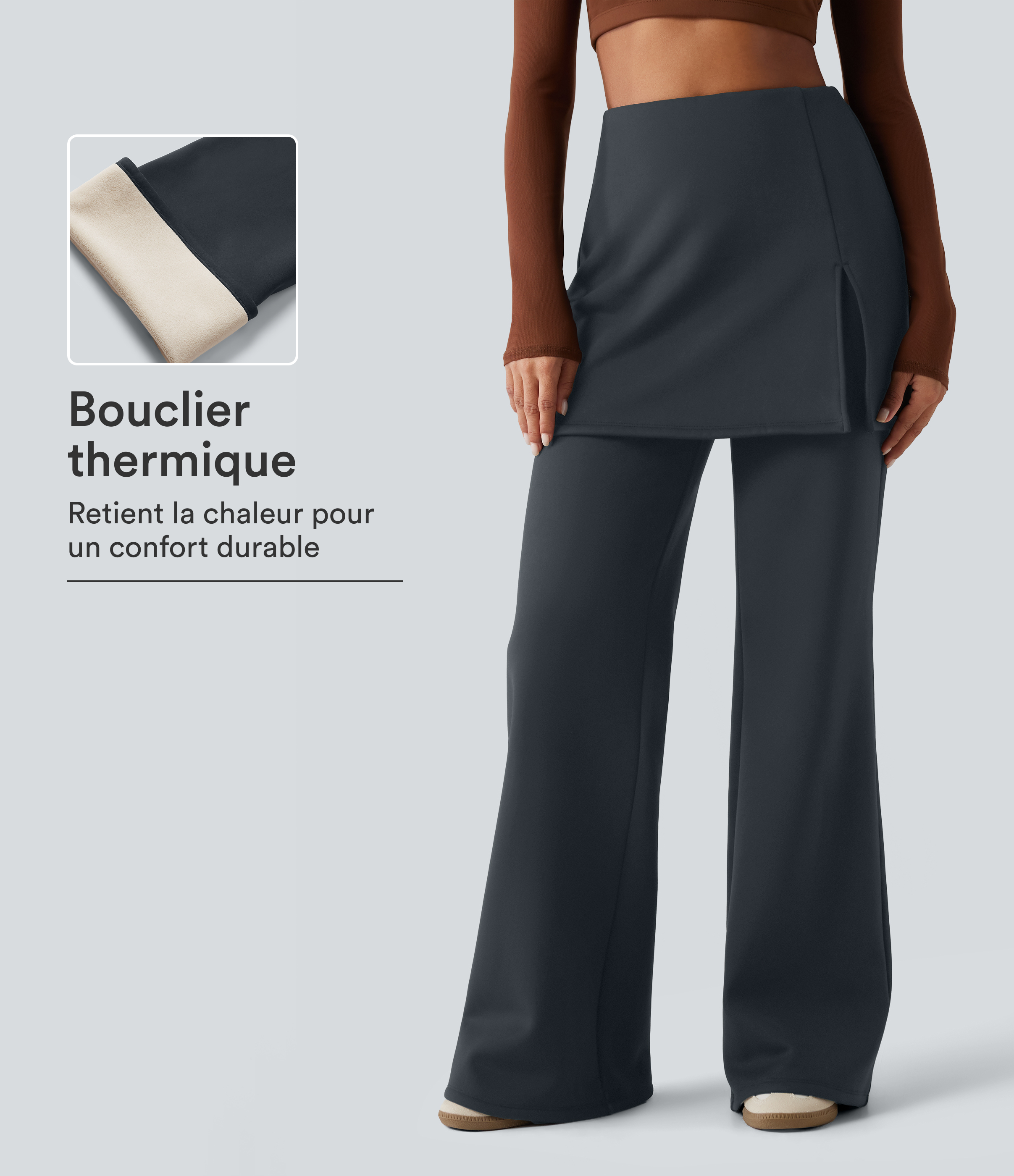 Legging de yoga flare Halara UltraSculpt™ Extra Heat taille haute