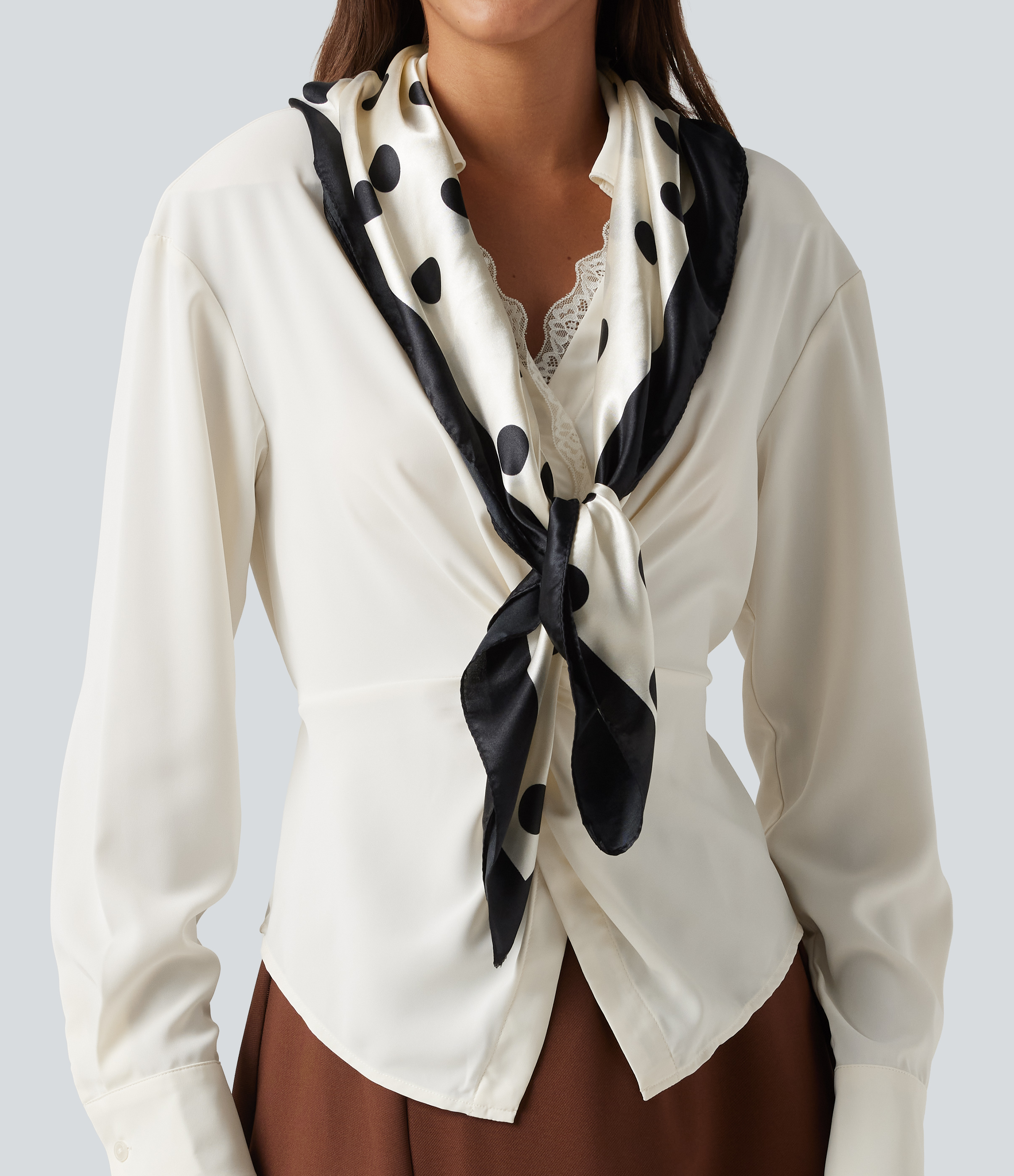 Polka Dot Casual Scarf