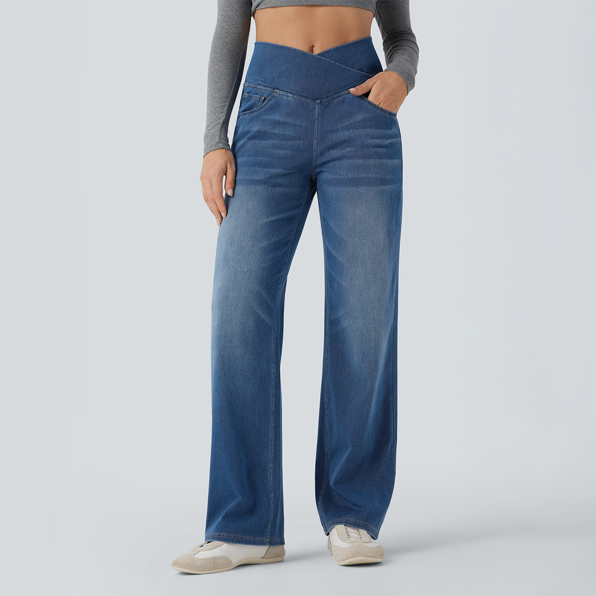 Straight Leg Jeans