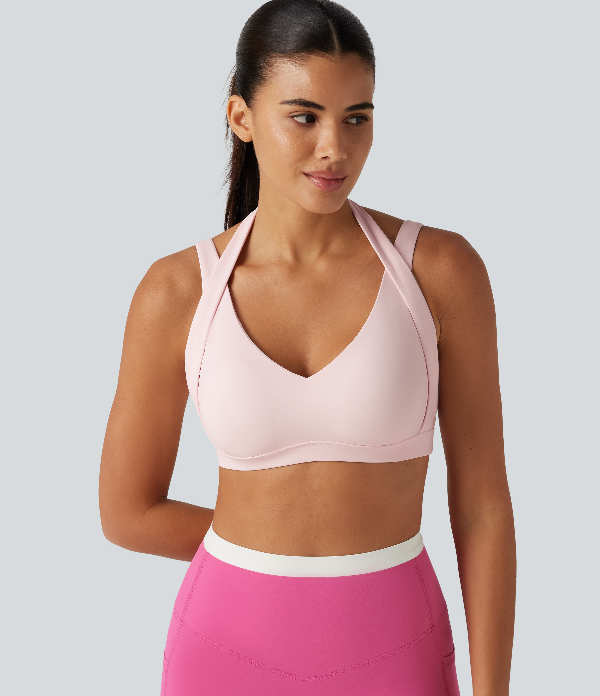 SoftlyZero™ Airy Low Support Built-in Bra InstantCool Yoga Sports Bra 