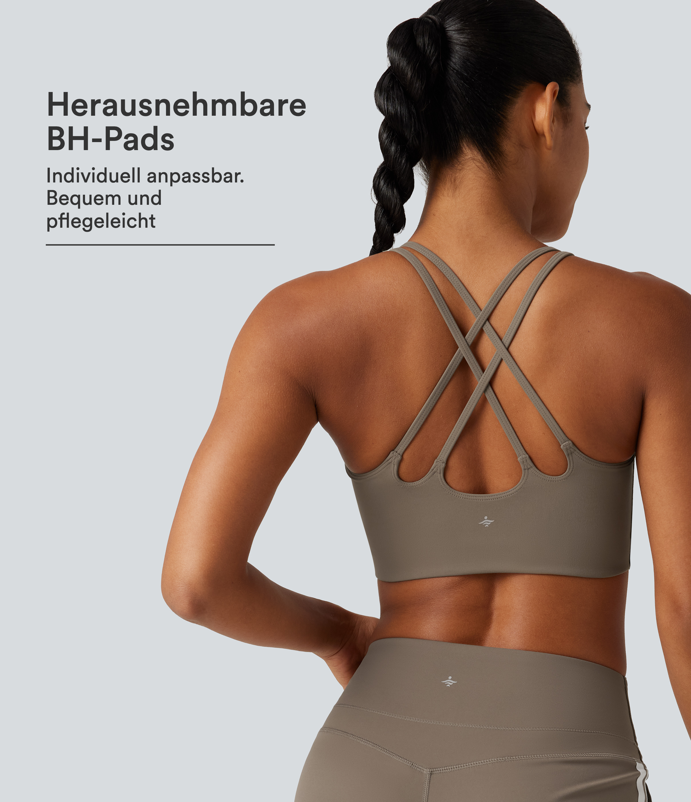 Halara UltraSculpt™ - Yoga-Sport-BH mit geringem Support