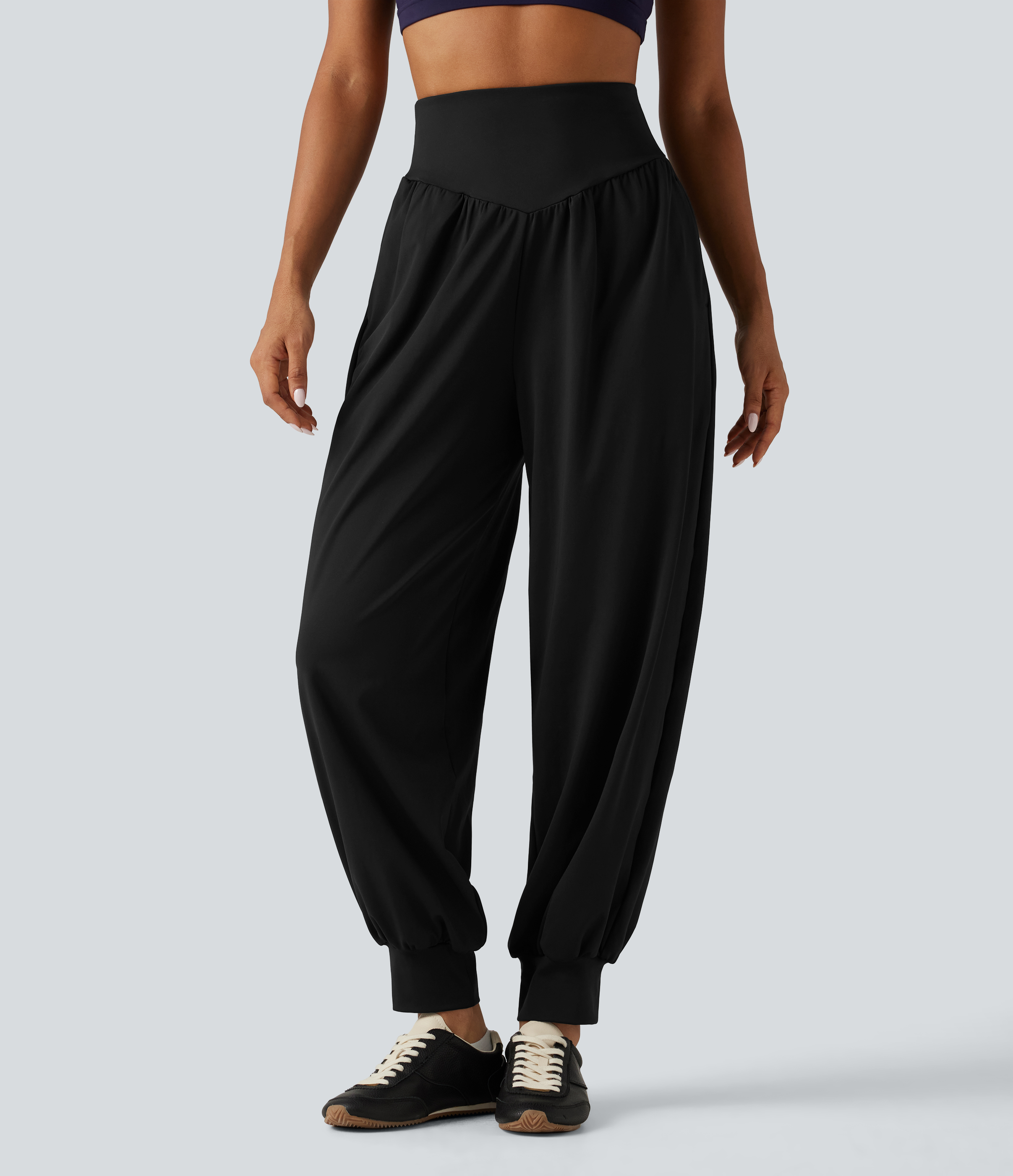 Halara Super High Waisted Yoga Joggers with Pockets
