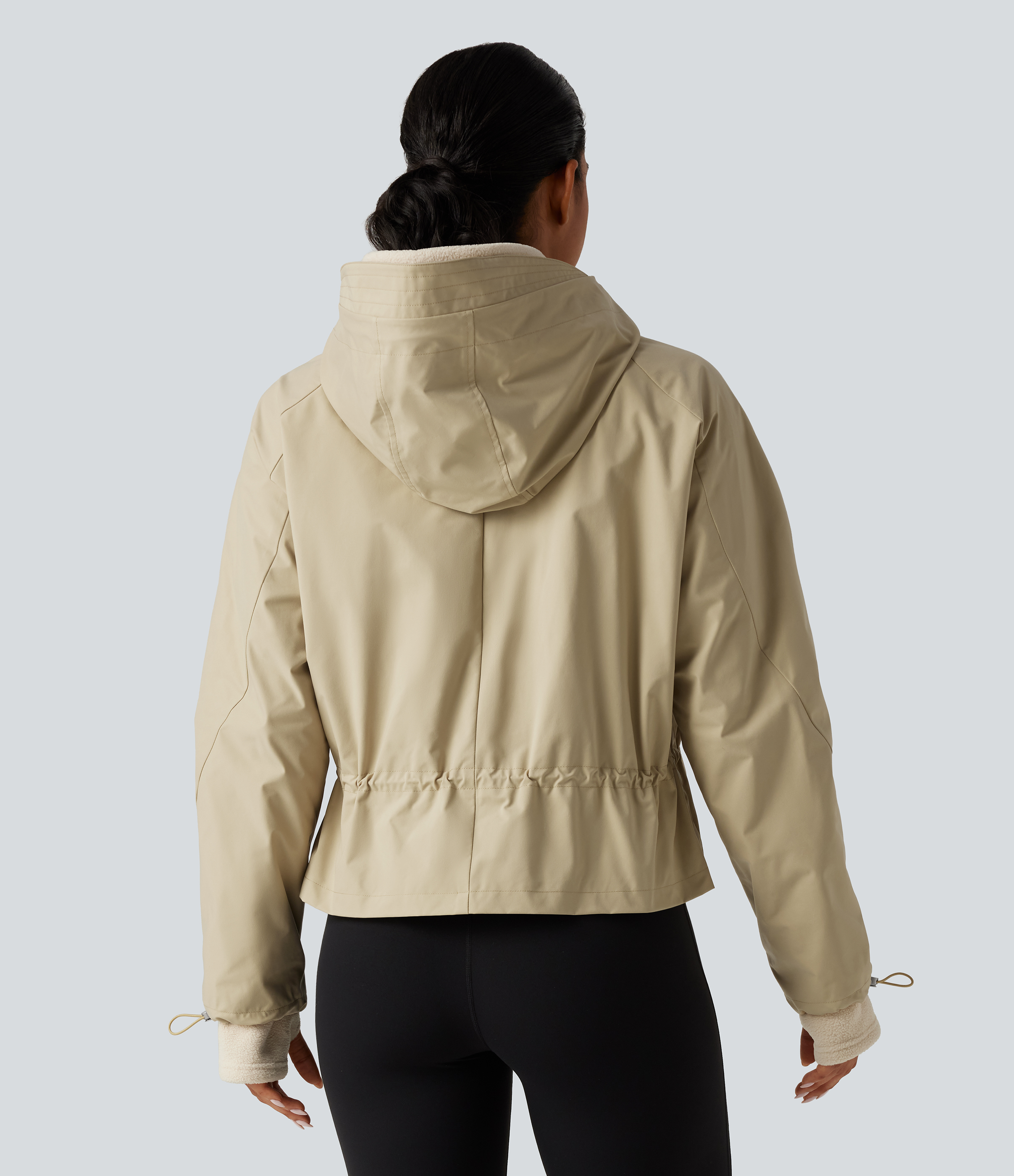 Mojave Desert 2-teilige Wander-Windjacke mit Kapuze, Seitentaschen und langen Ärmeln / 2