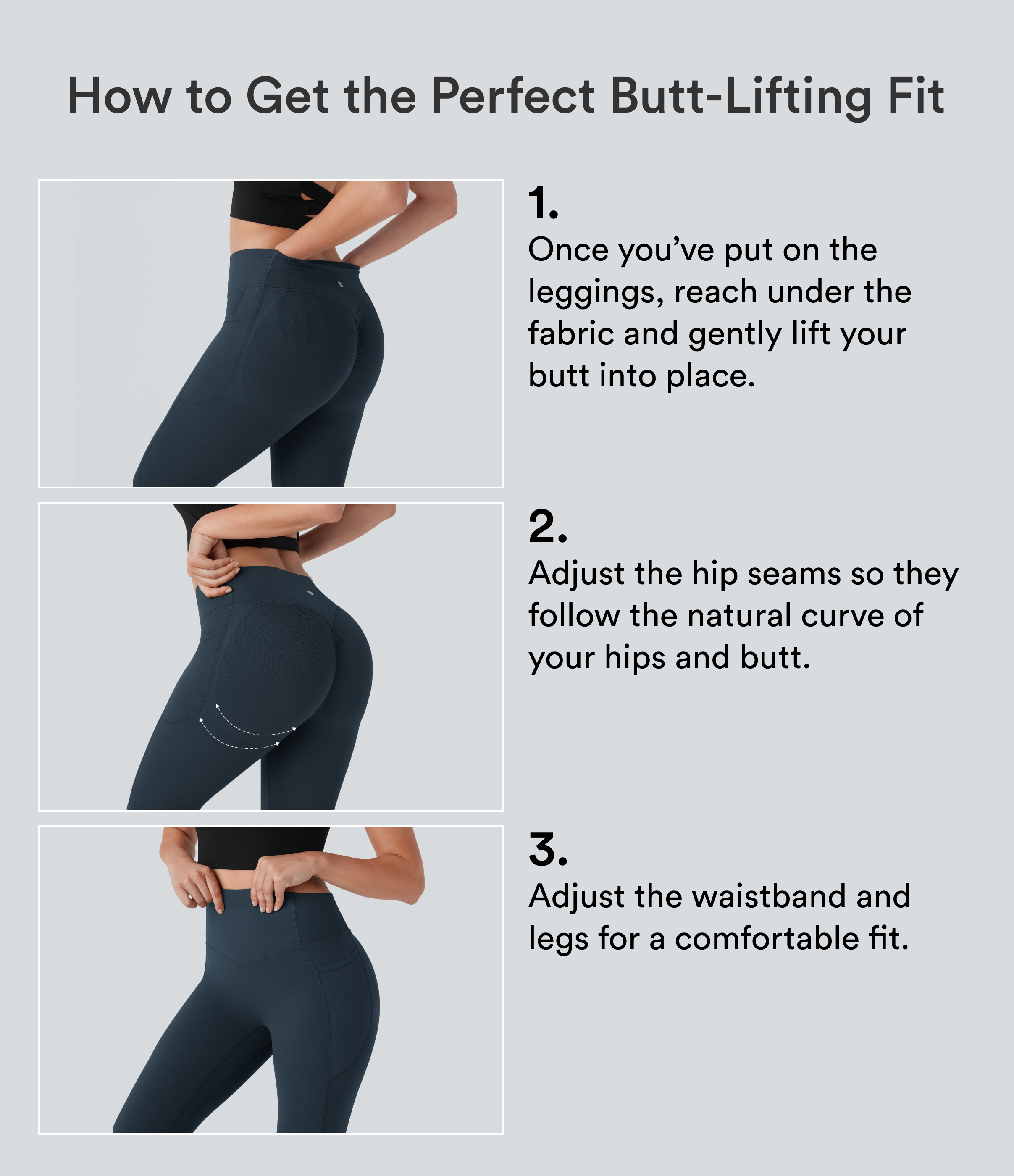 Carbon Halara UltraSculpt™ High Waisted Scrunch Butt Lifting Tummy Control Shaping Yoga Flare Leggings with Pockets / 2