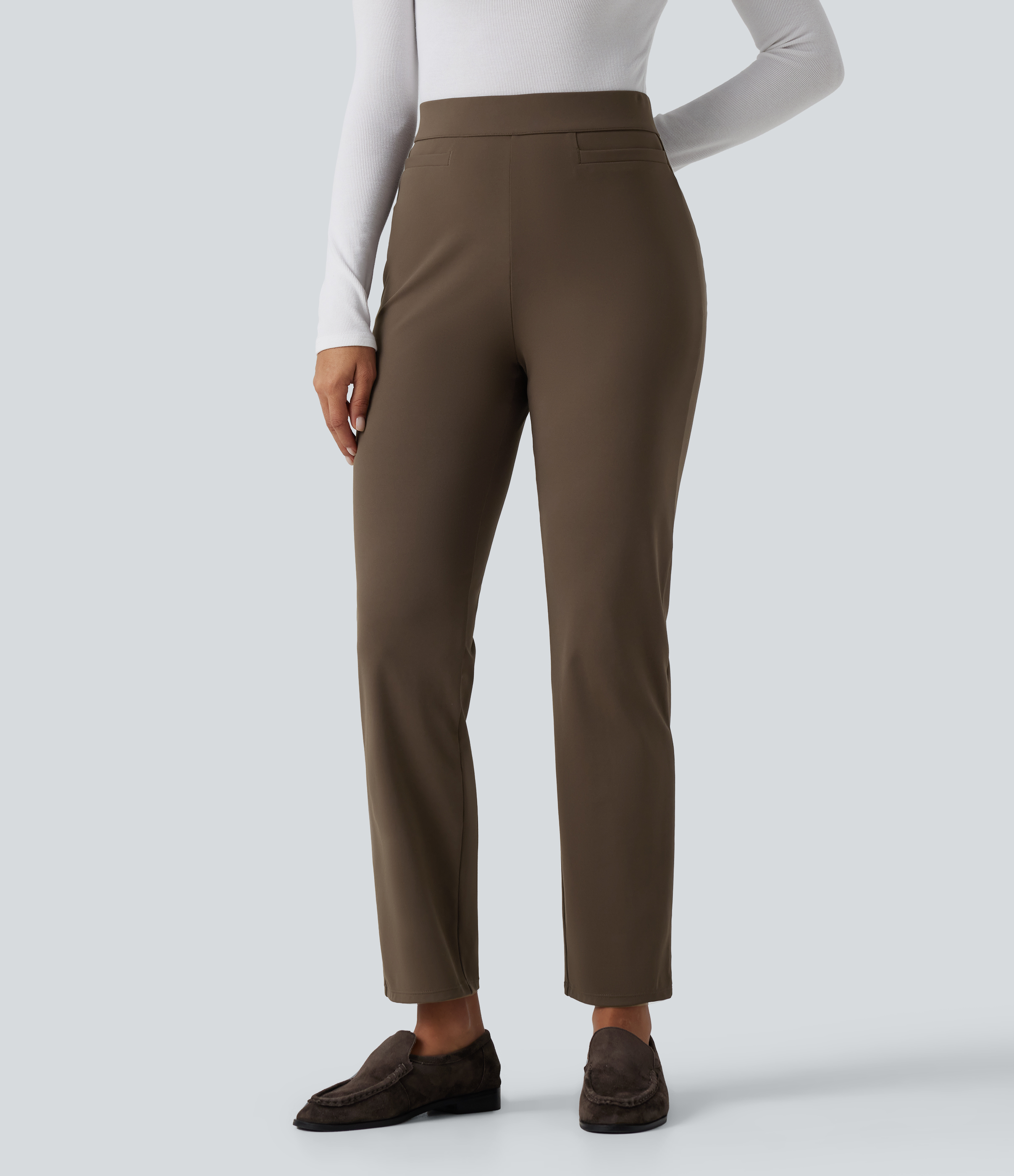 Halara Flex™ DayStretch High Waisted Tapered Work Pants with Pockets