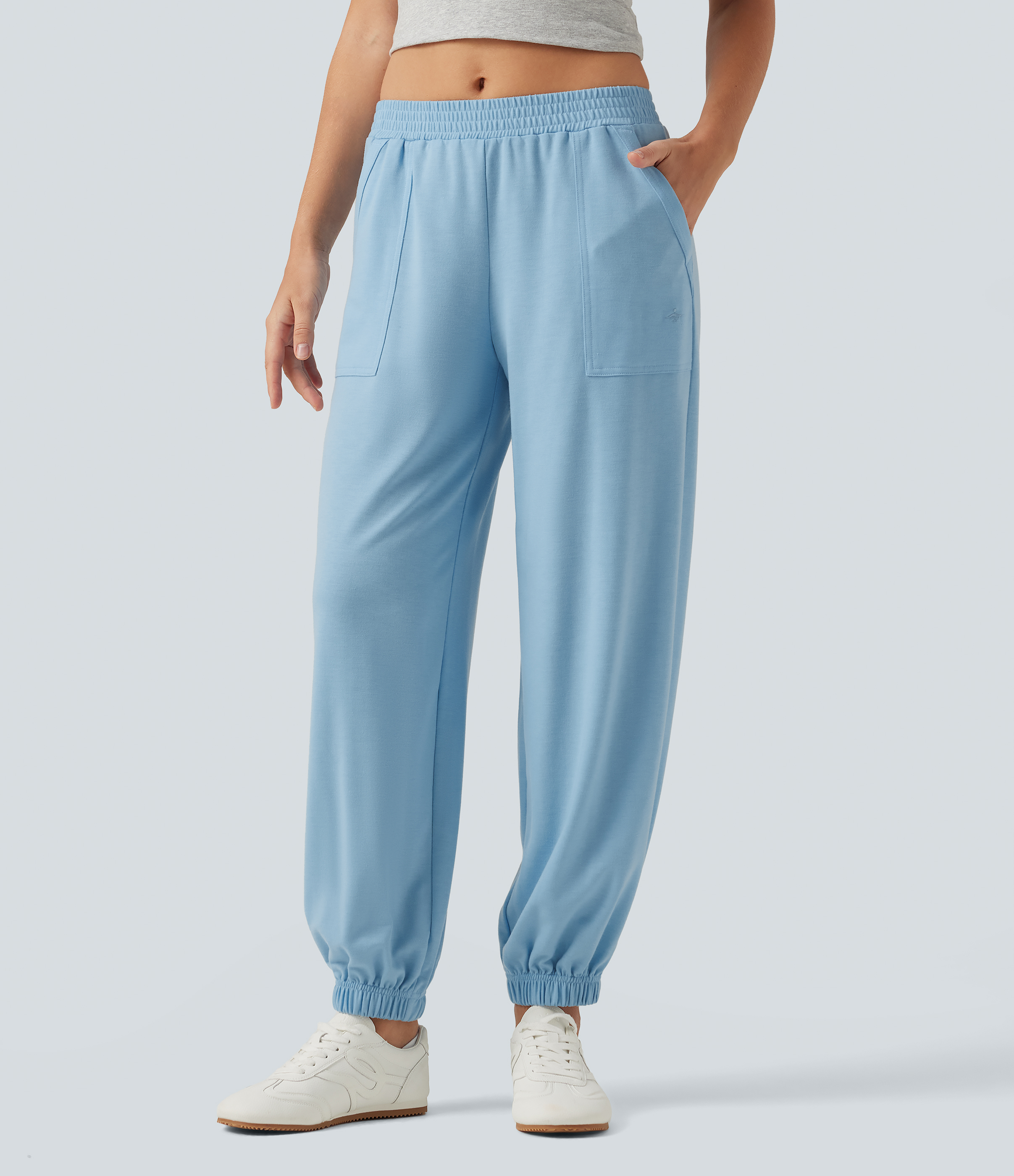 Low Rise Casual Sweatpants with Pockets