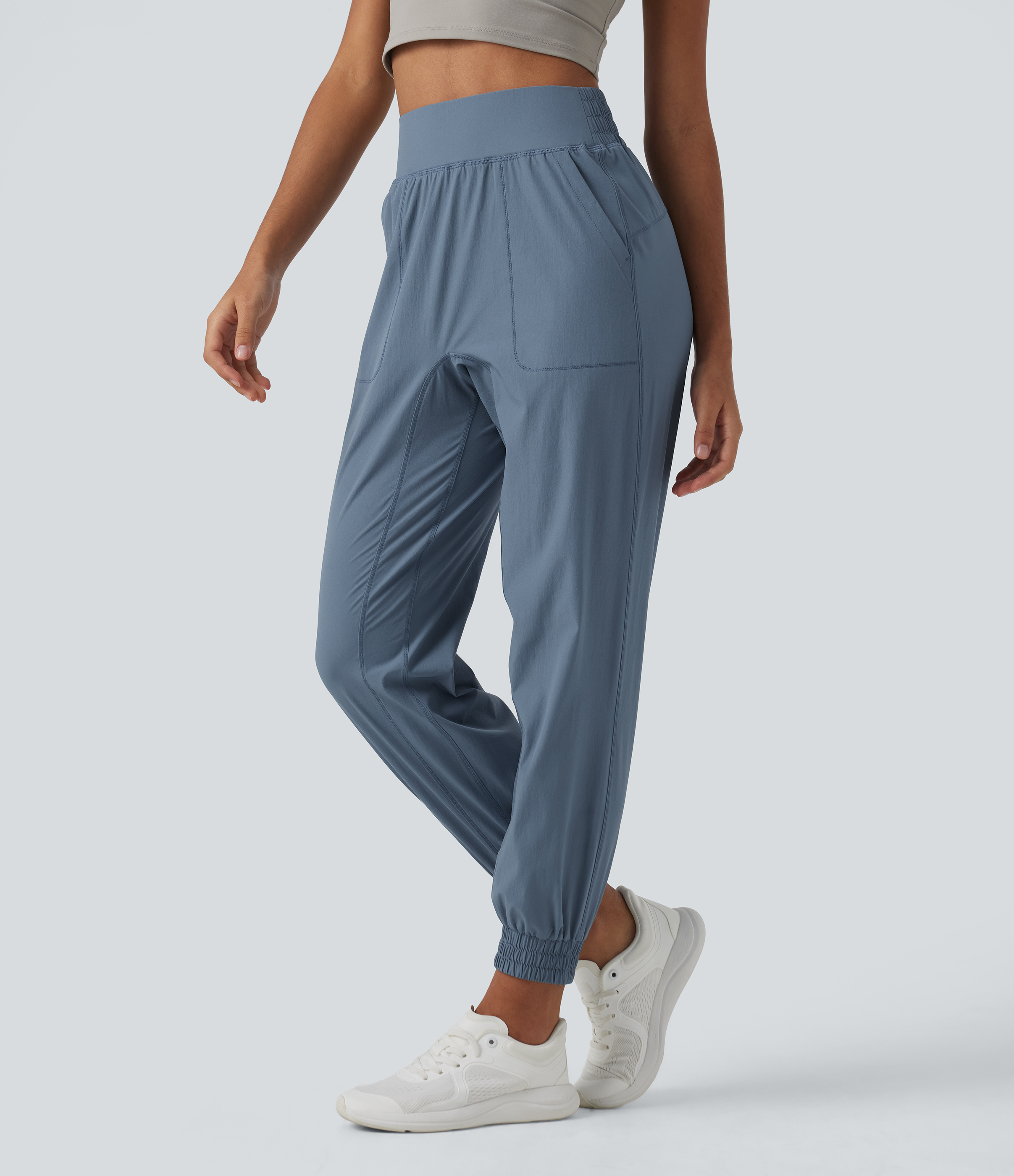 High Waisted Hiking Jogger with Pockets