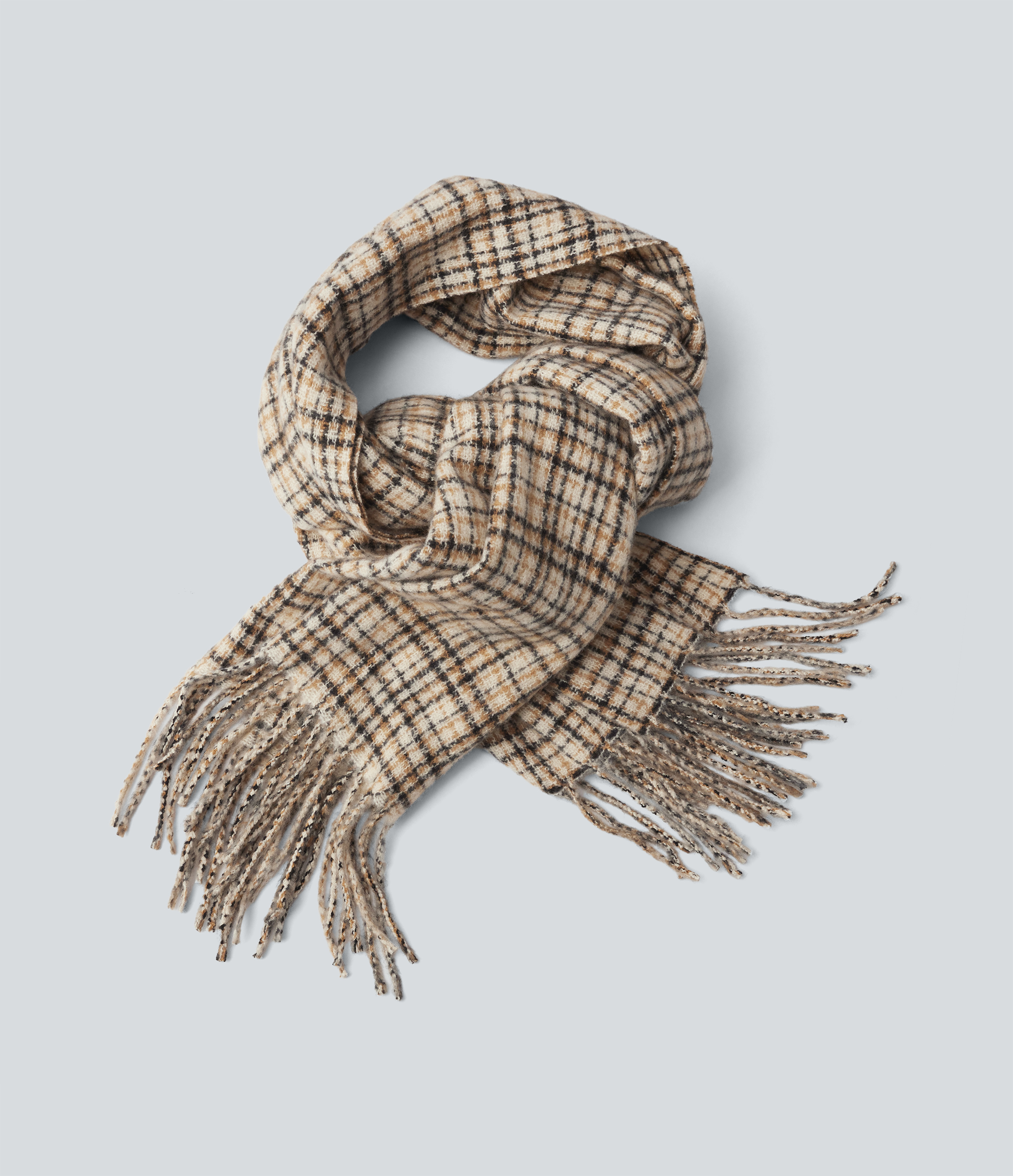 Classic Casual Plaid Scarf