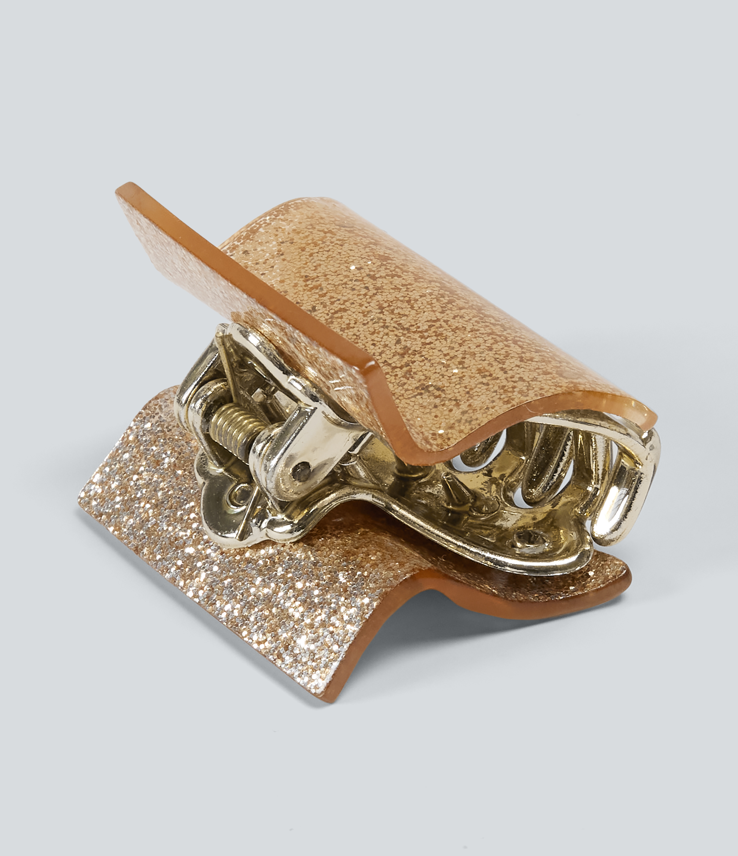 Gold Glitter Hair Claw / 2